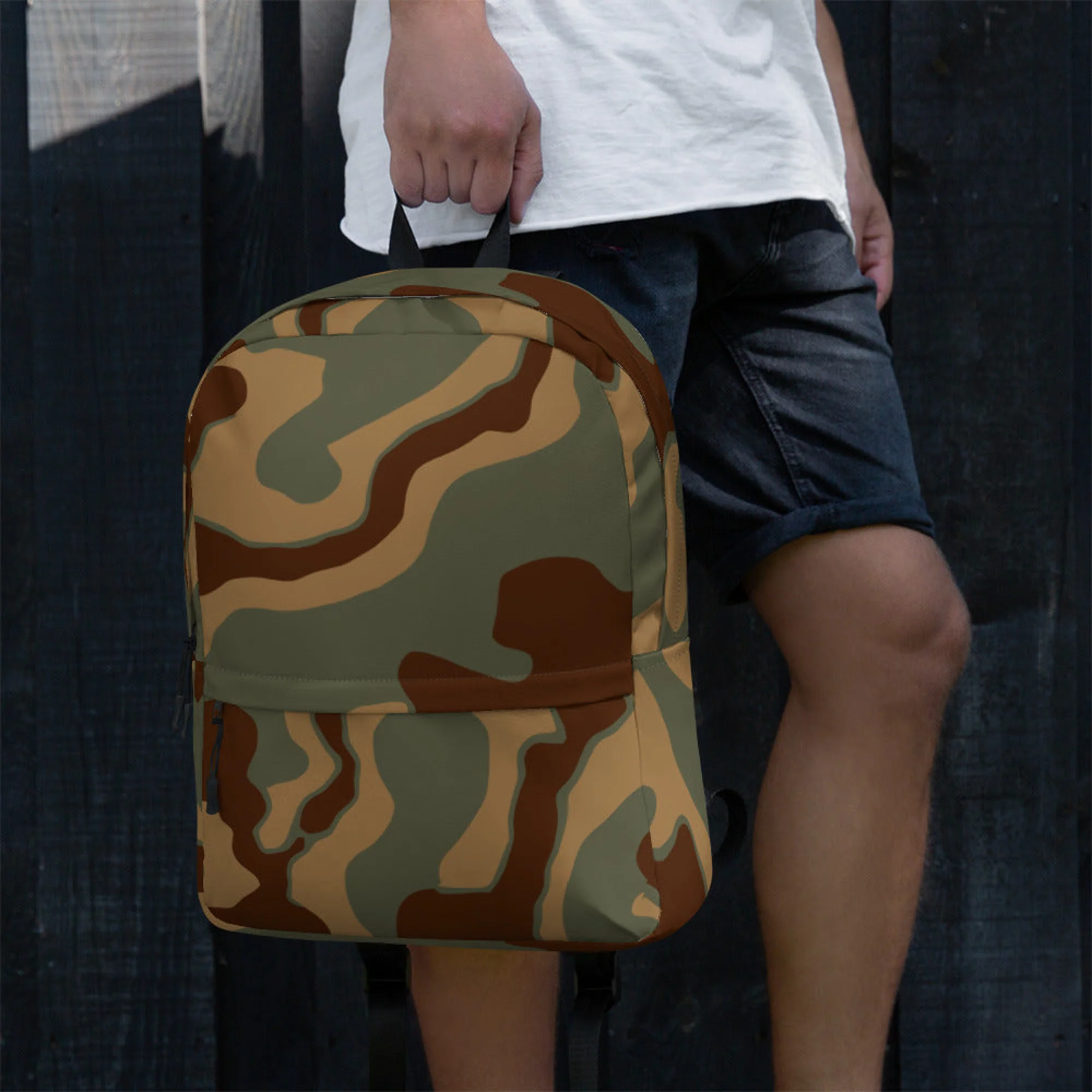 German Ambush Normandy Tank CAMO Backpack - Image 22