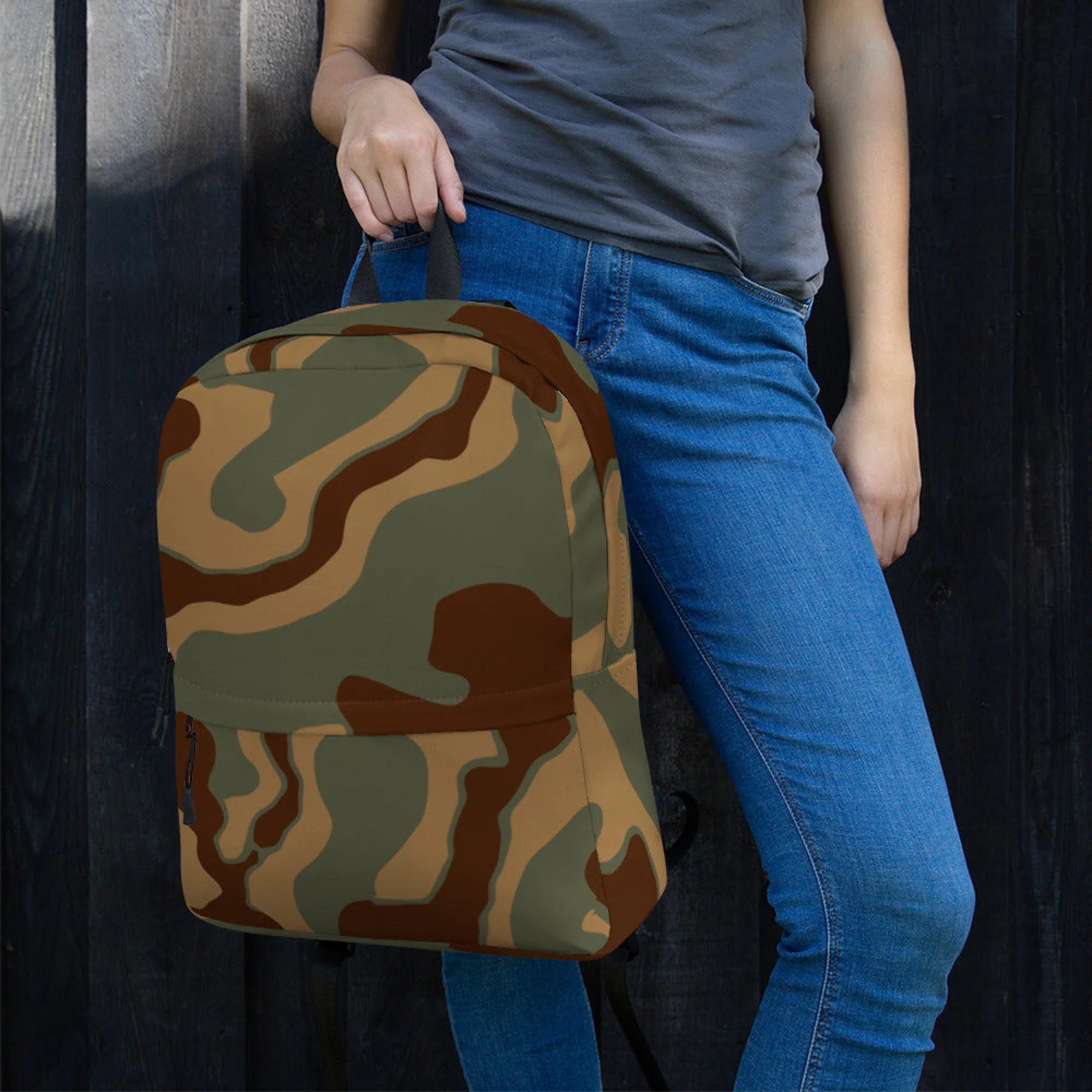 German Ambush Normandy Tank CAMO Backpack - Image 3