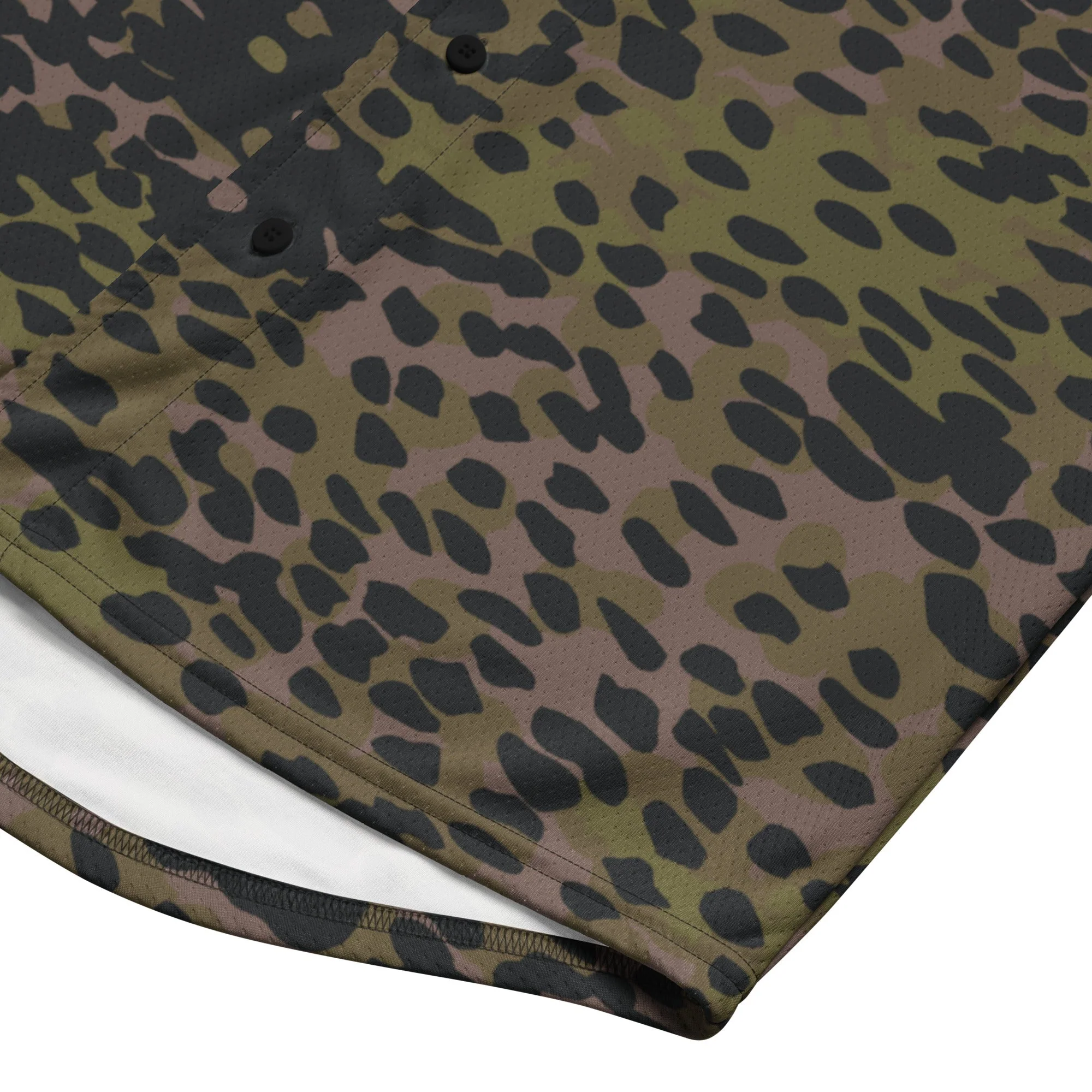 German Plane Tree Platanenmuster Summer CAMO Unisex Baseball Jersey - Image 11