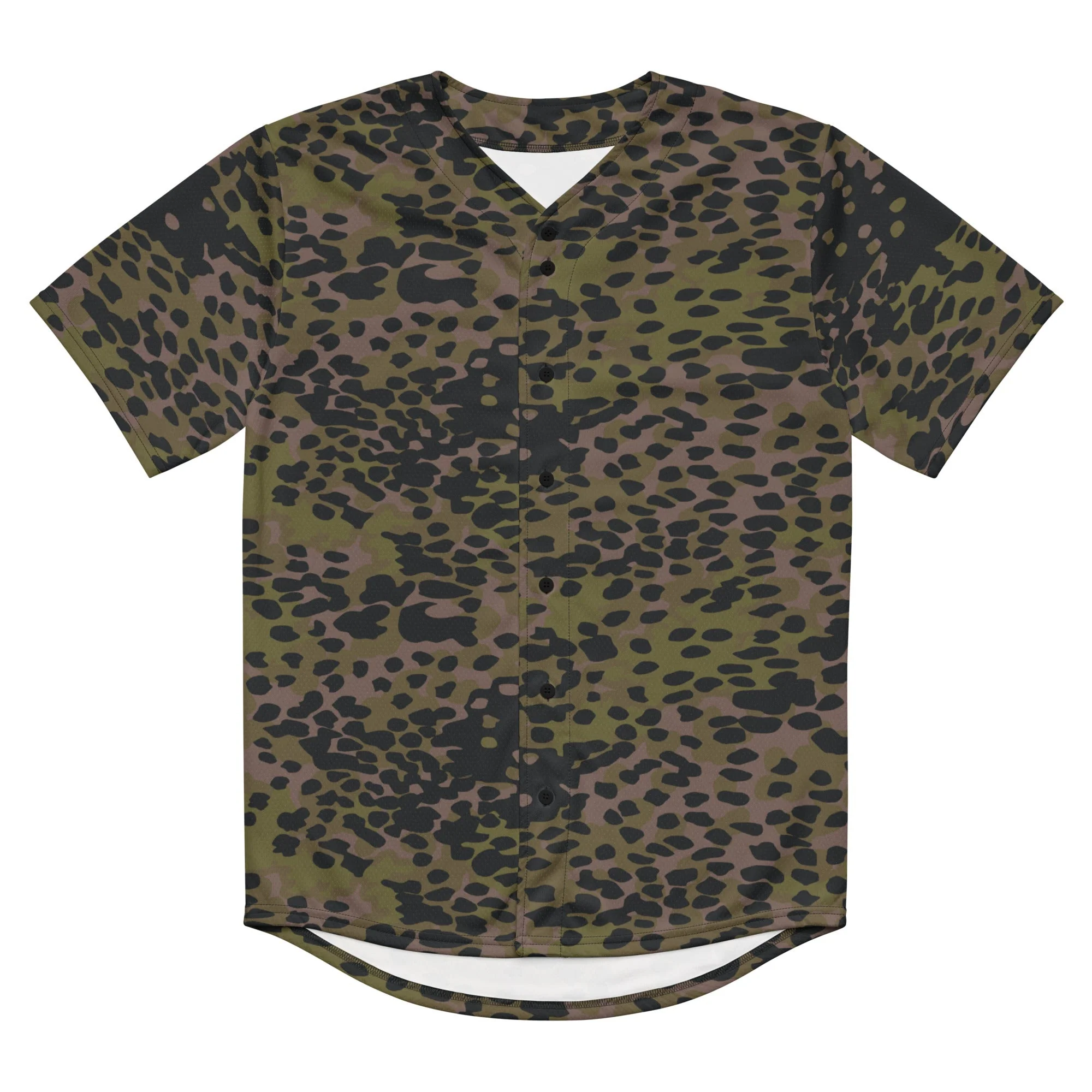 German Plane Tree Platanenmuster Summer CAMO Unisex Baseball Jersey - Image 12