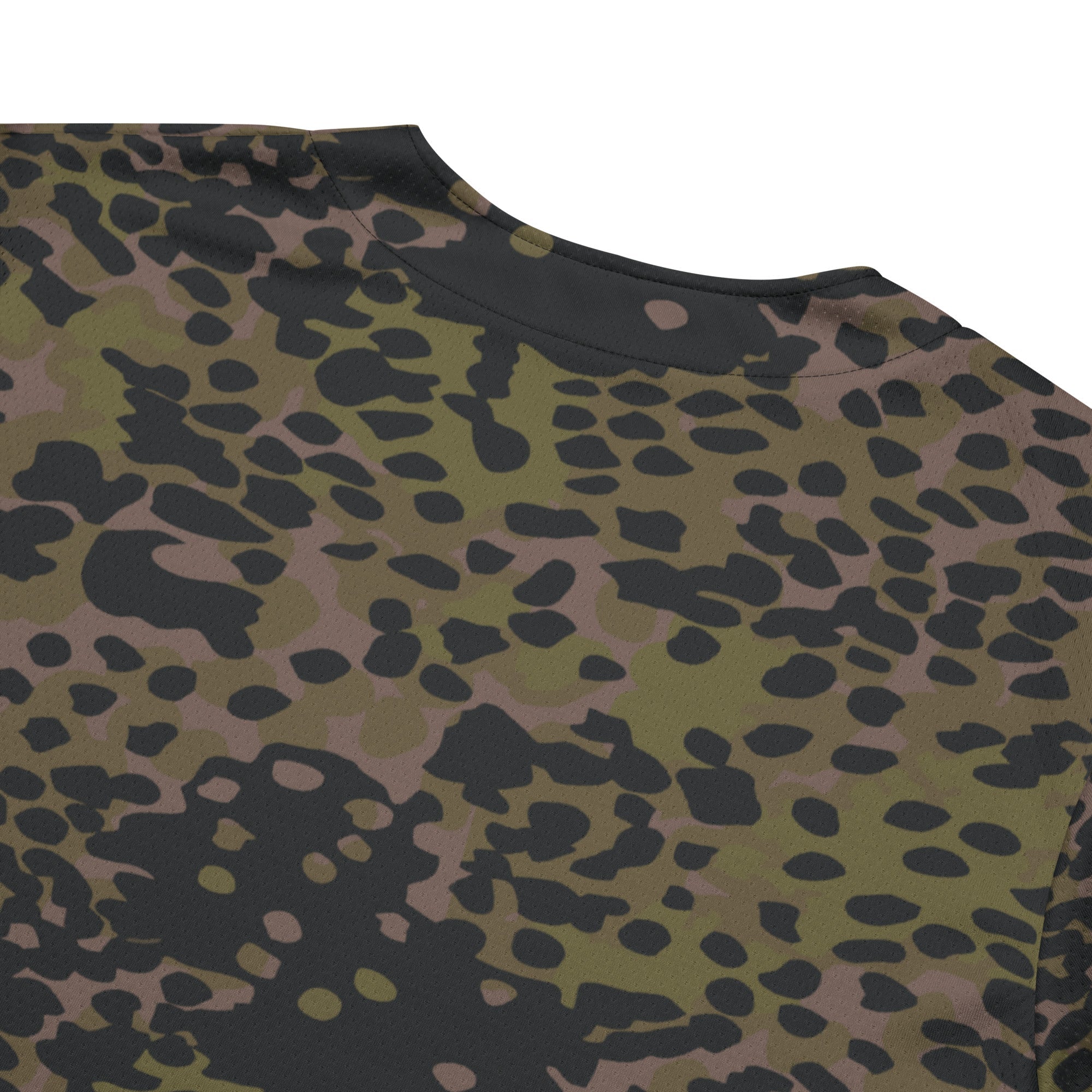 German Plane Tree Platanenmuster Summer CAMO Unisex Baseball Jersey - Image 5
