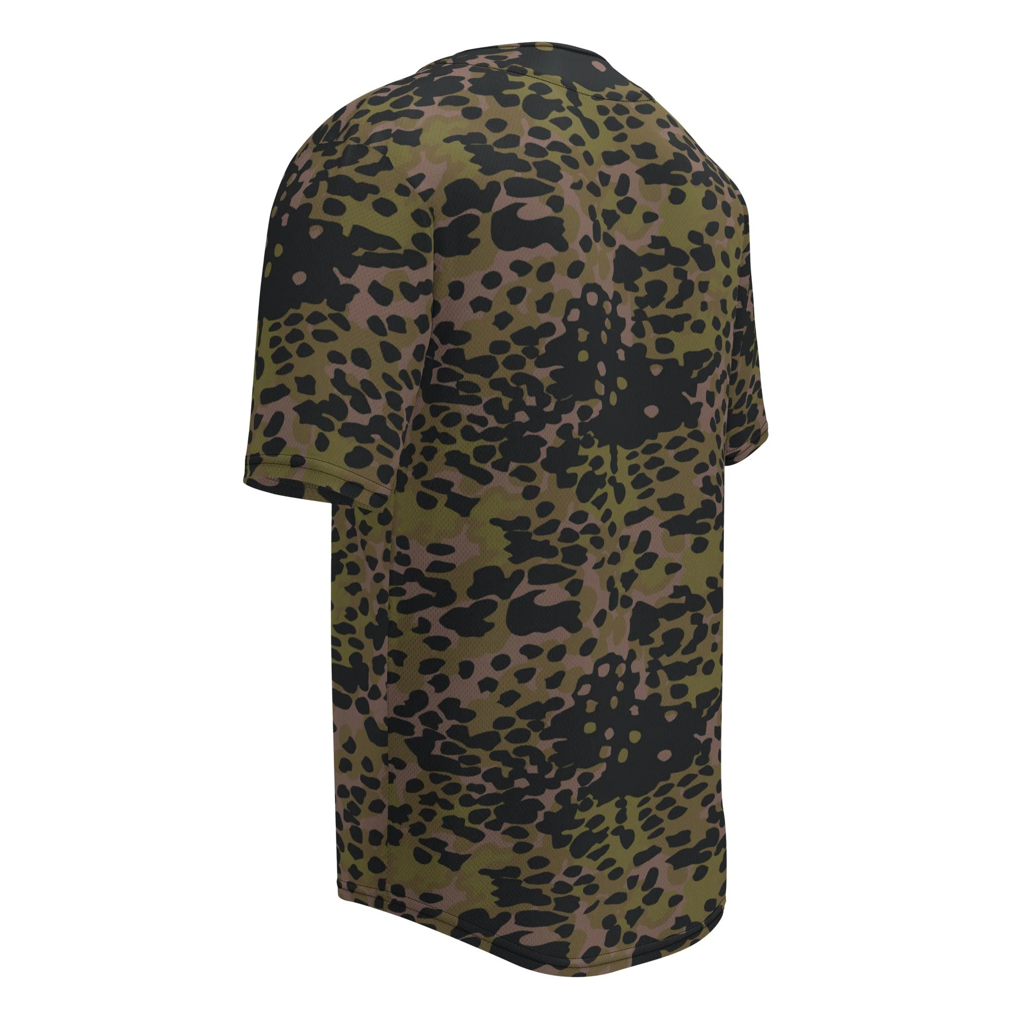 German Plane Tree Platanenmuster Summer CAMO Unisex Baseball Jersey - Image 6