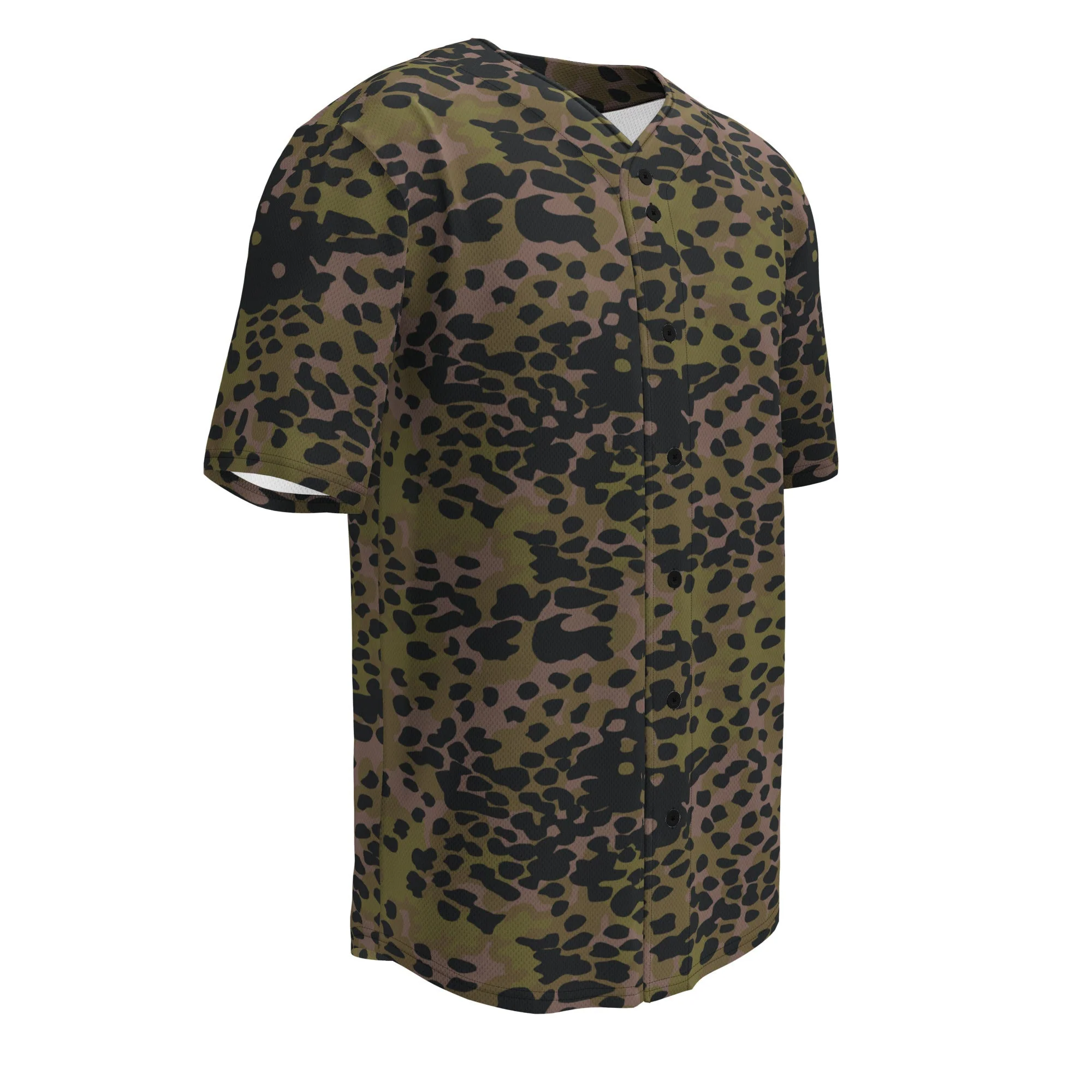 German Plane Tree Platanenmuster Summer CAMO Unisex Baseball Jersey - Image 7
