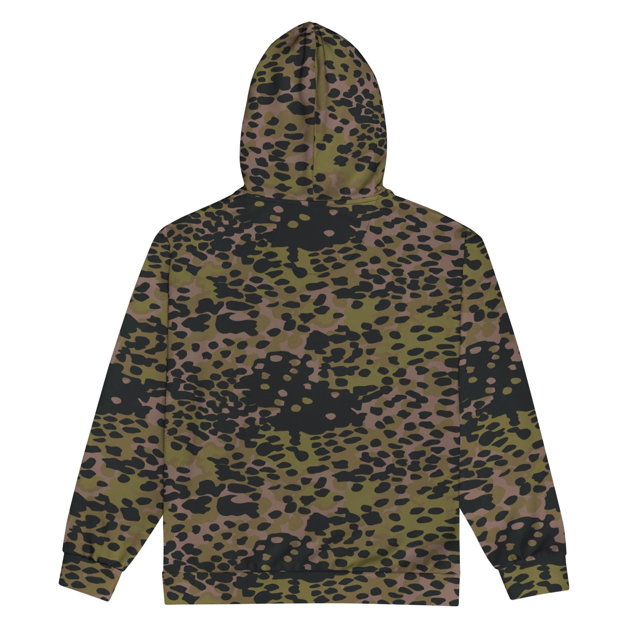 German Plane Tree Platanenmuster Summer CAMO Unisex Zip Hoodie - Image 2