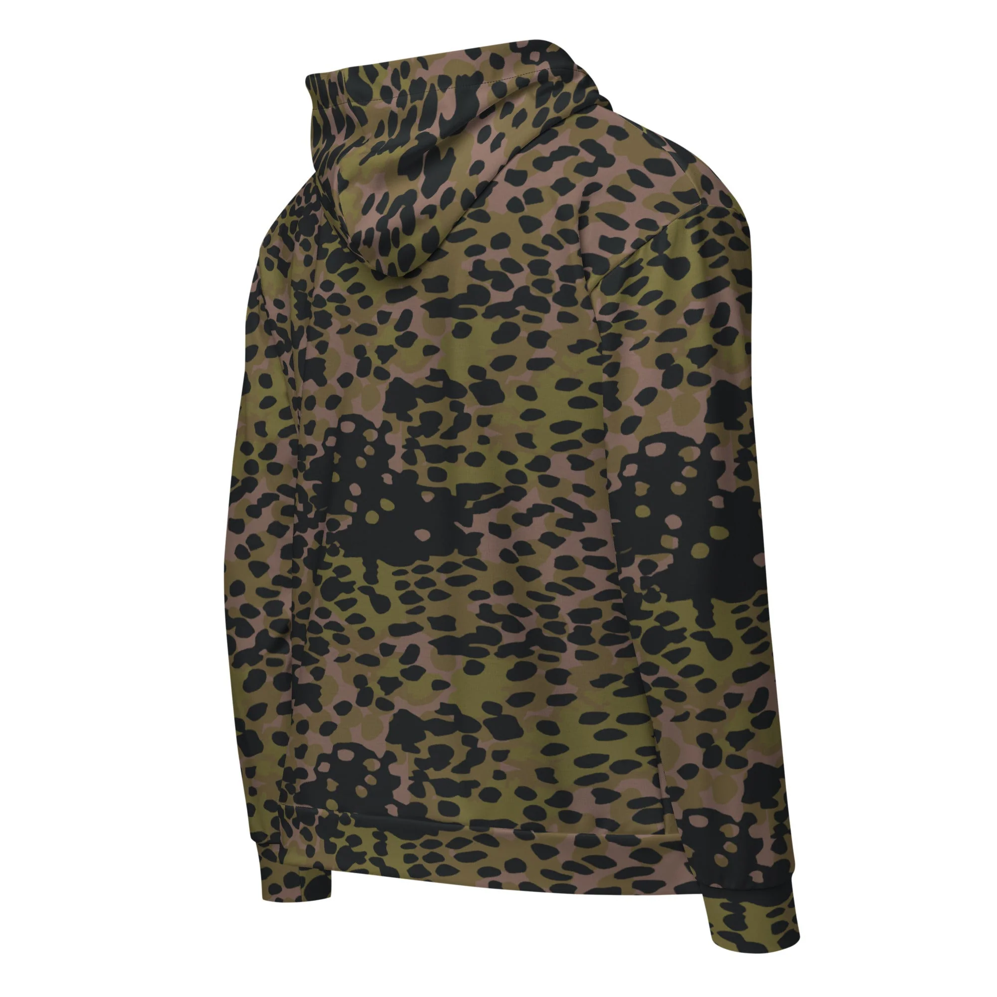 German Plane Tree Platanenmuster Summer CAMO Unisex Zip Hoodie - Image 3