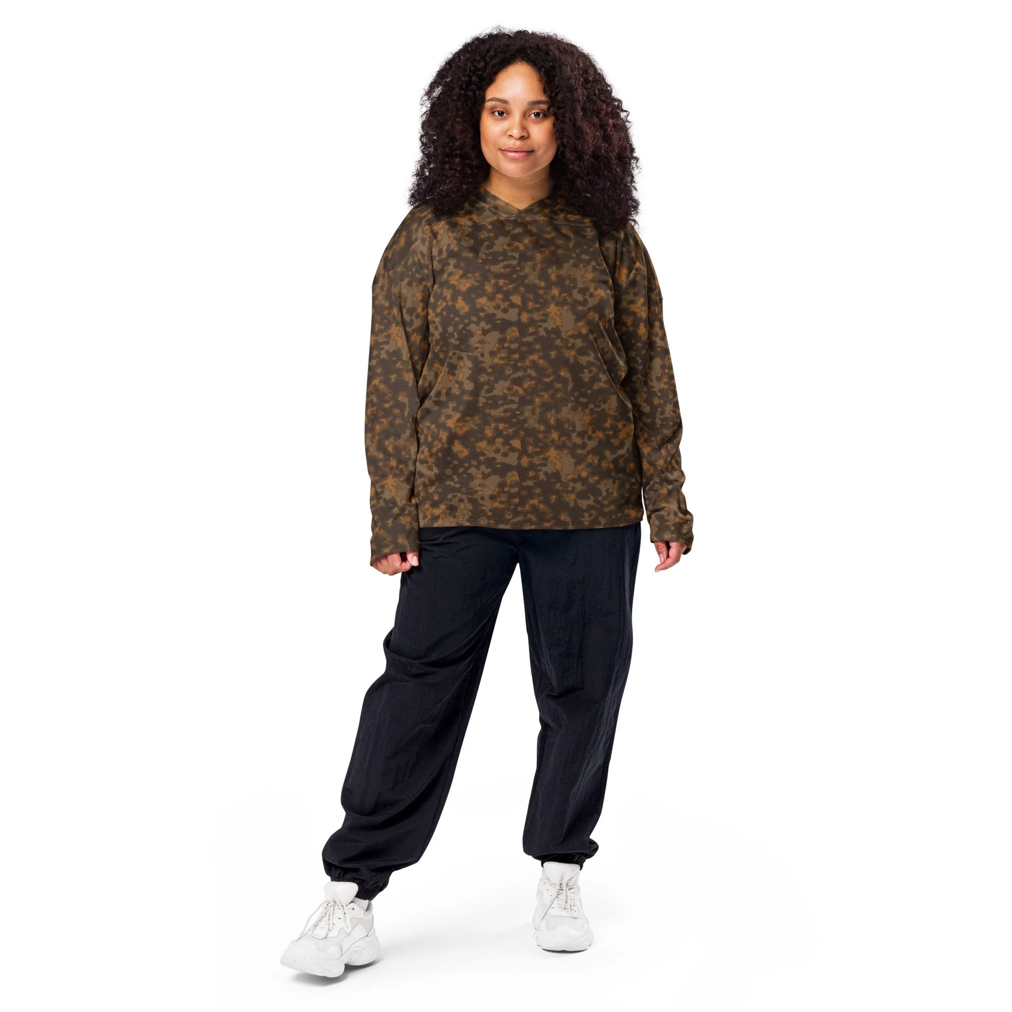 German Rauchtarnmuster Autumn CAMO Unisex Hockey Fan Jersey - Image 12