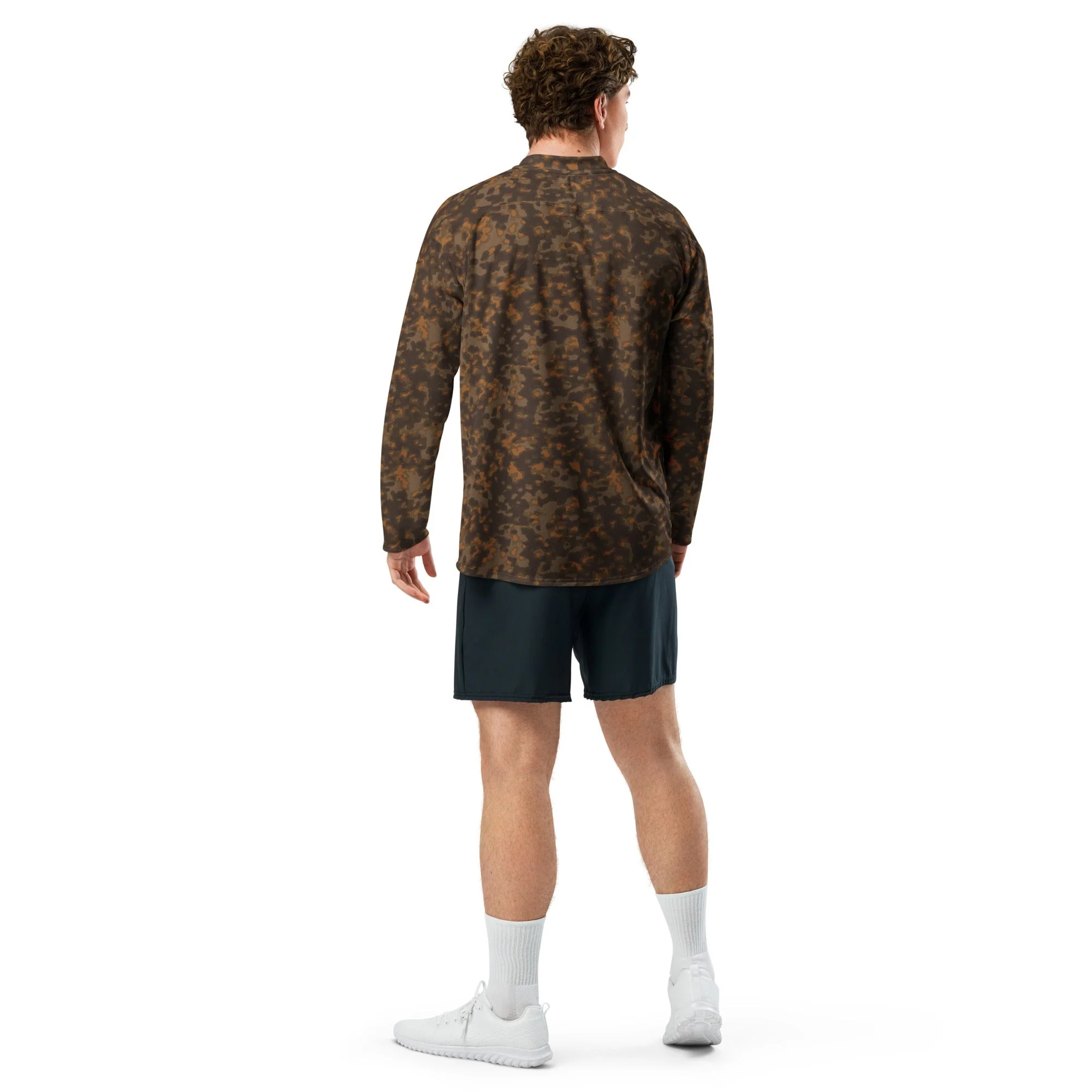 German Rauchtarnmuster Autumn CAMO Unisex Hockey Fan Jersey - Image 3