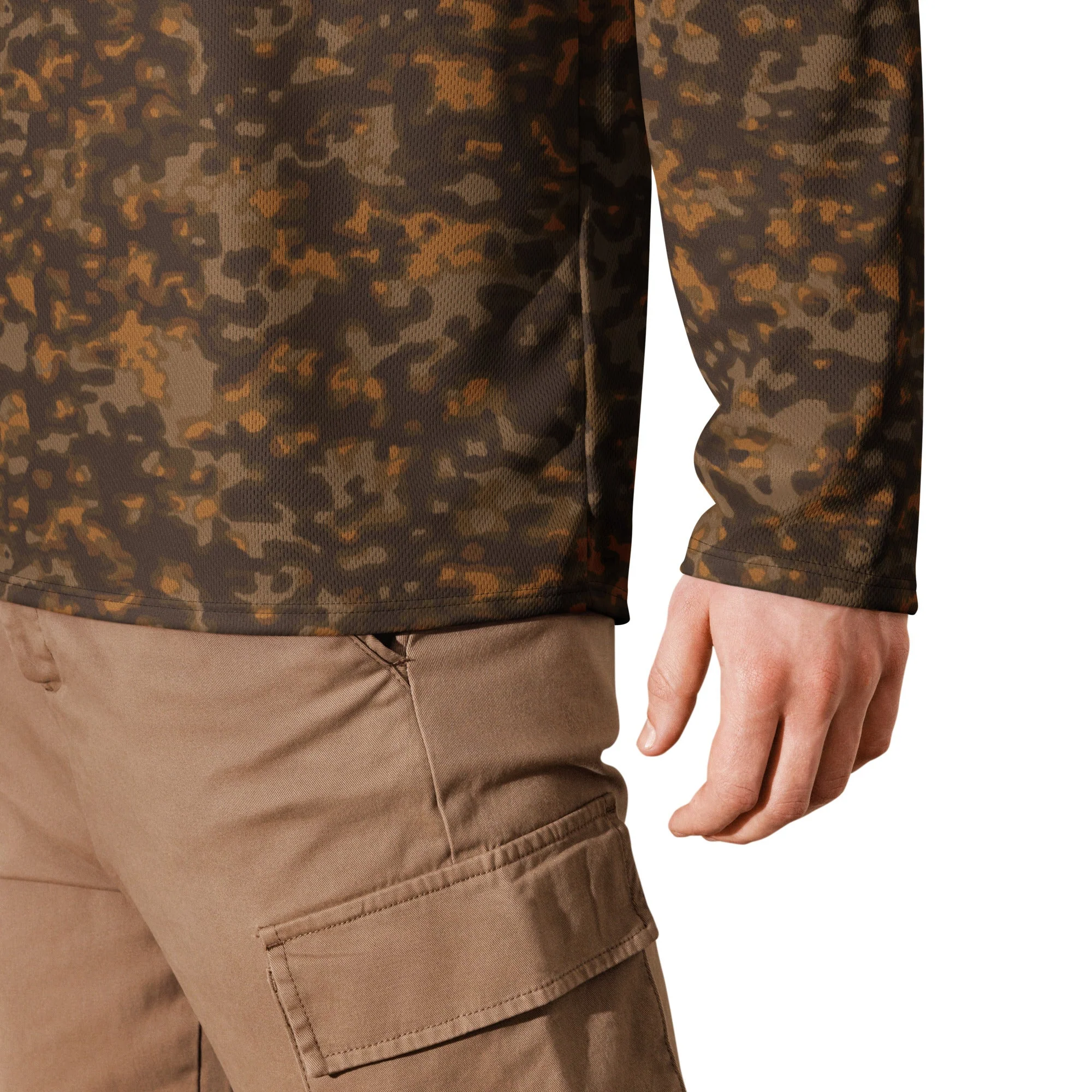 German Rauchtarnmuster Autumn CAMO Unisex Hockey Fan Jersey - Image 4