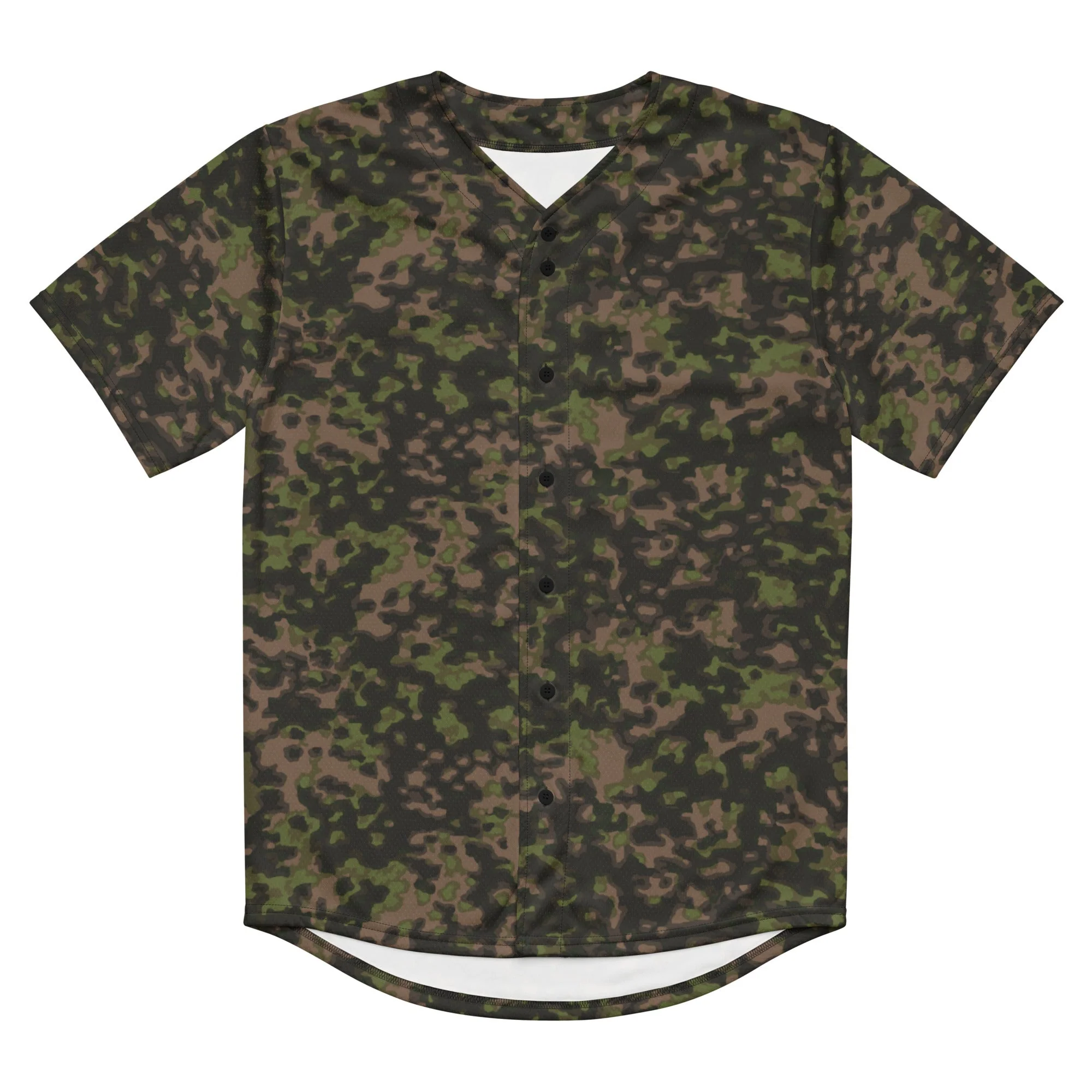 German Rauchtarnmuster Spring CAMO Unisex Baseball Jersey - Image 12