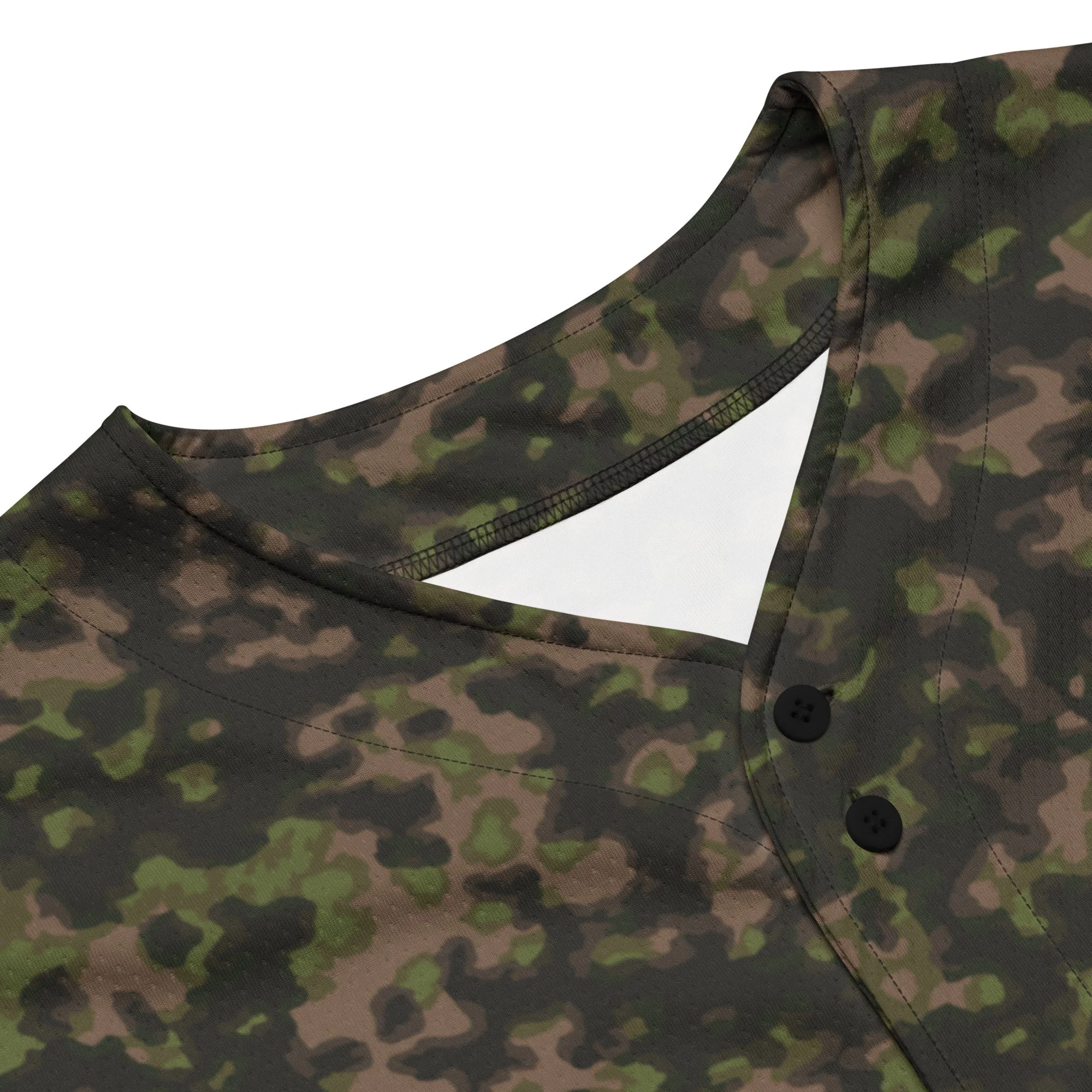 German Rauchtarnmuster Spring CAMO Unisex Baseball Jersey - Image 15