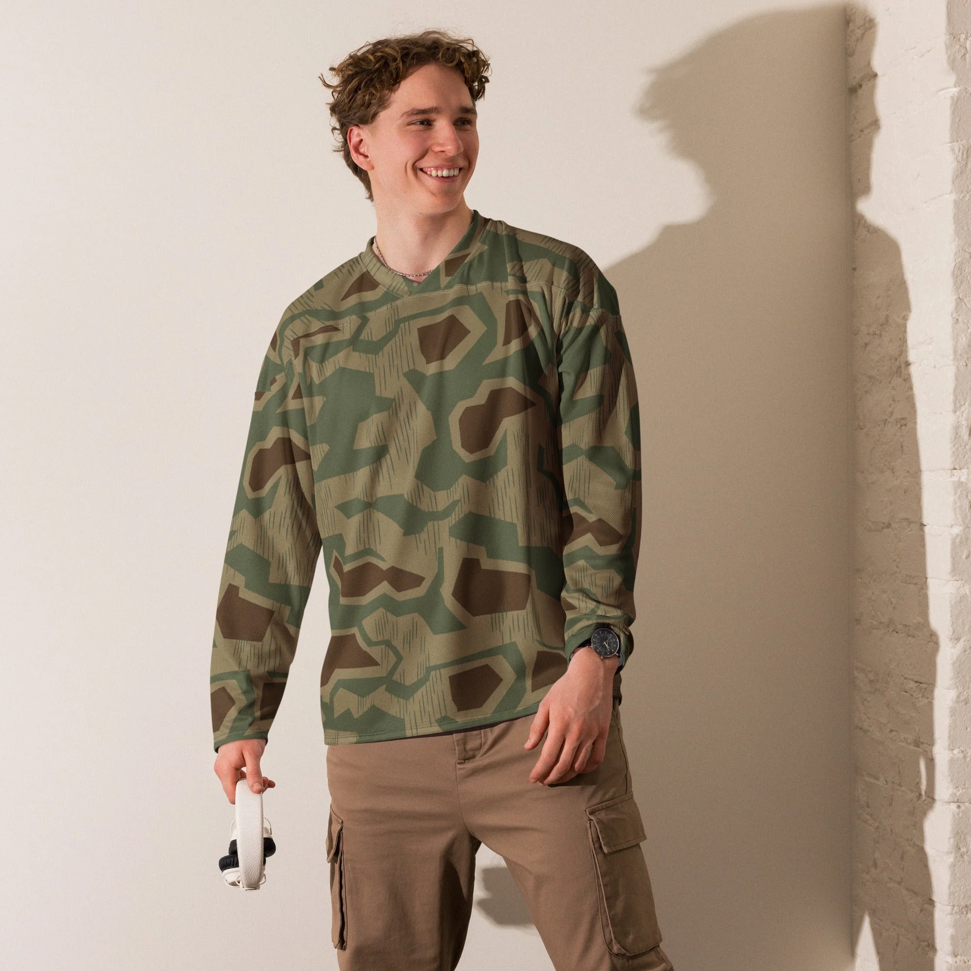 German Sumpfmuster 43 CAMO Unisex Hockey Fan Jersey - Image 2