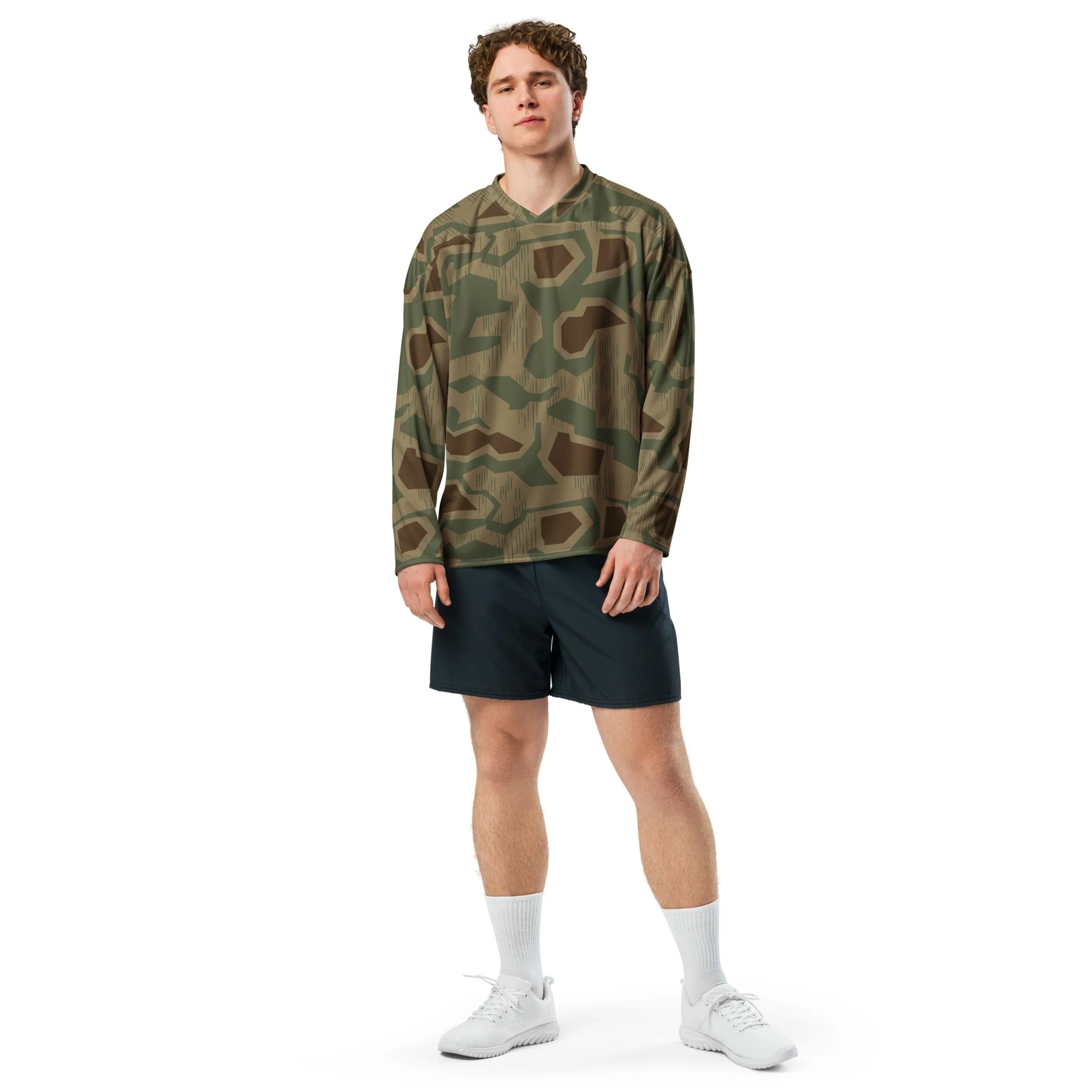 German Sumpfmuster 43 CAMO Unisex Hockey Fan Jersey - Image 7