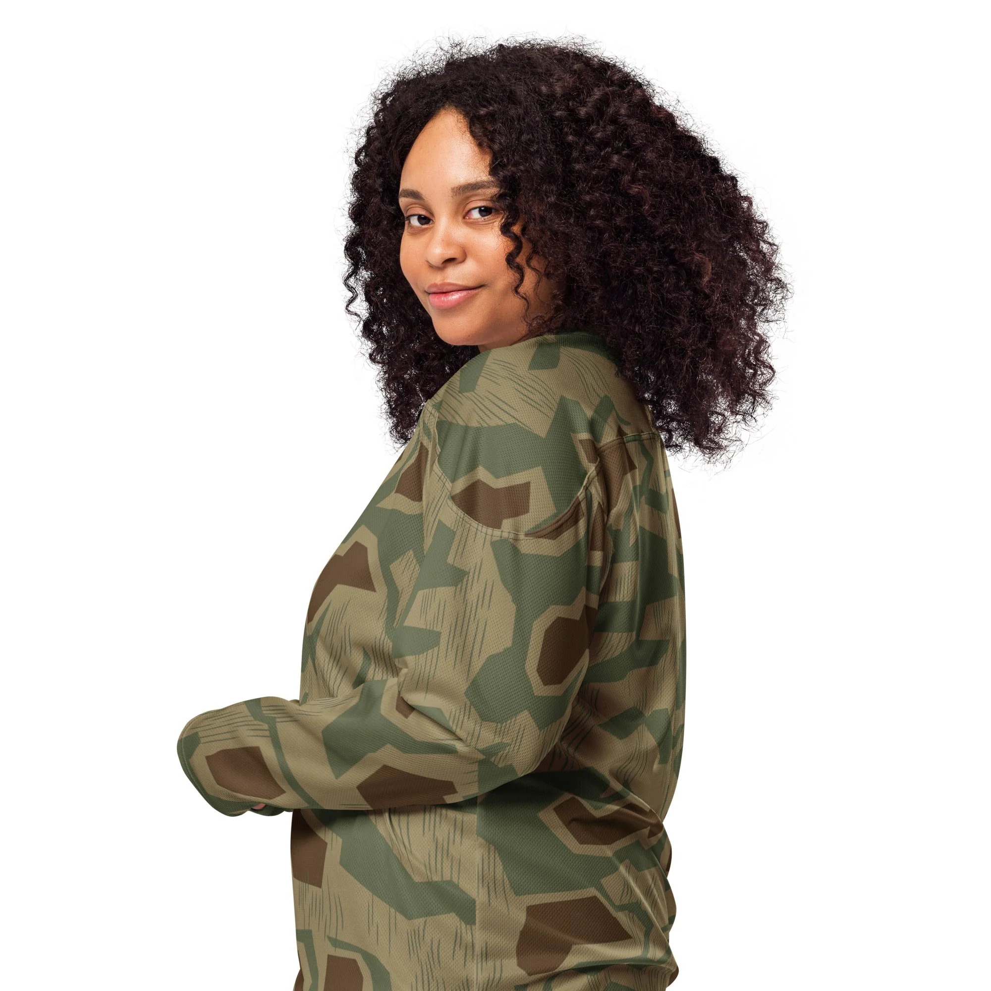 German Sumpfmuster 43 CAMO Unisex Hockey Fan Jersey - Image 9