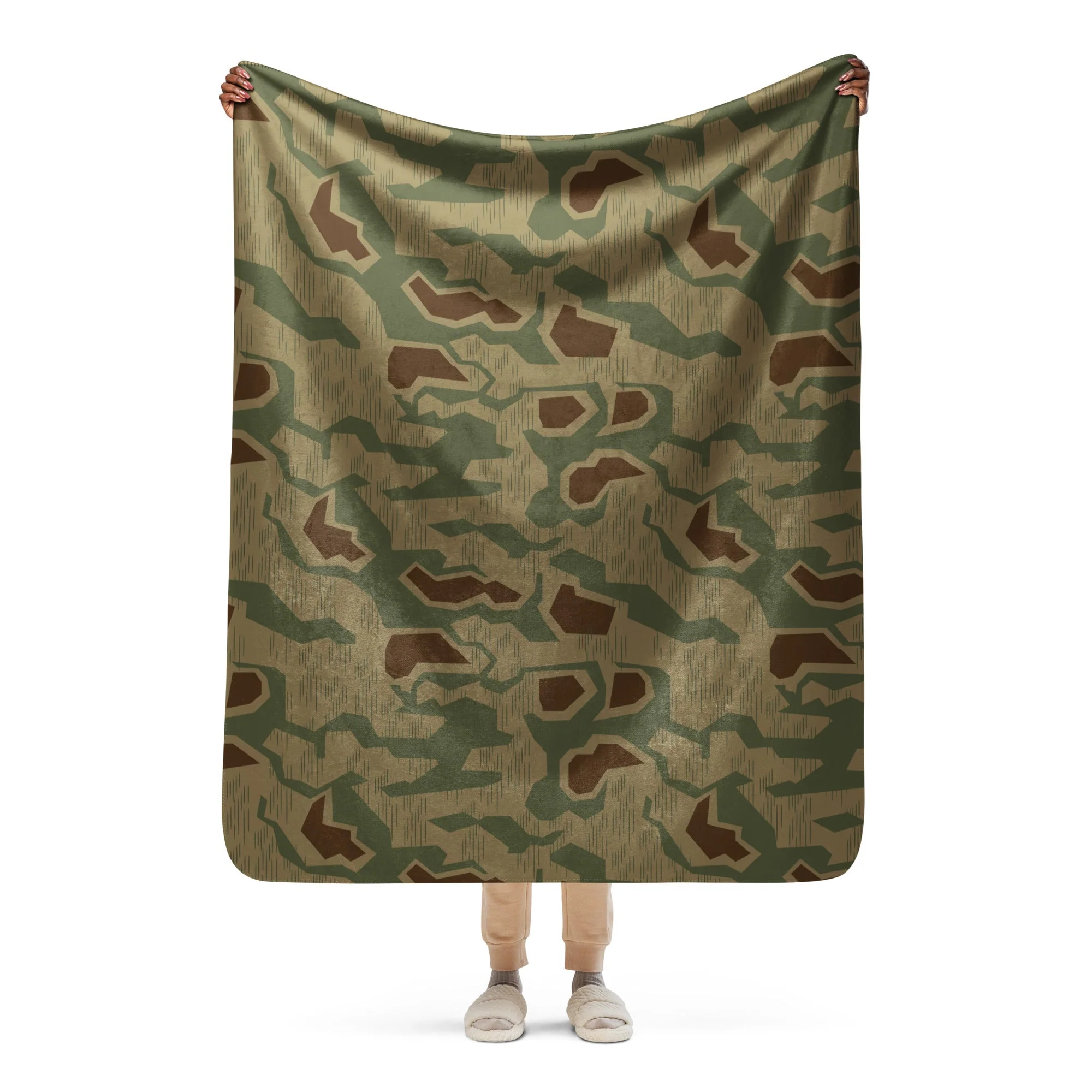 German Sumpfmuster 43 CAMO Sherpa Blanket - Image 14