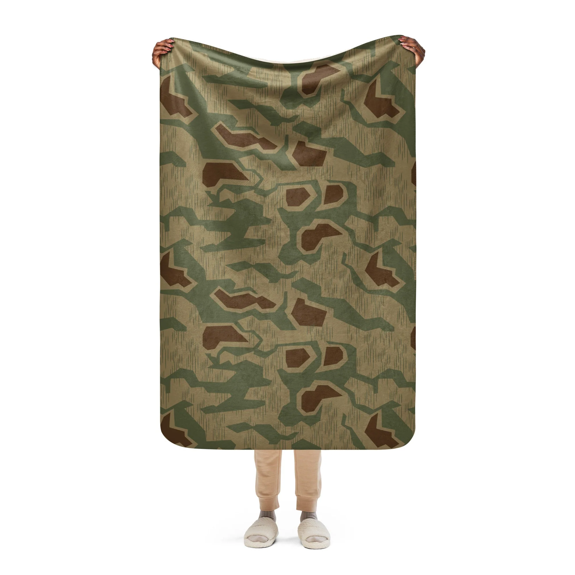 German Sumpfmuster 43 CAMO Sherpa Blanket - Image 15