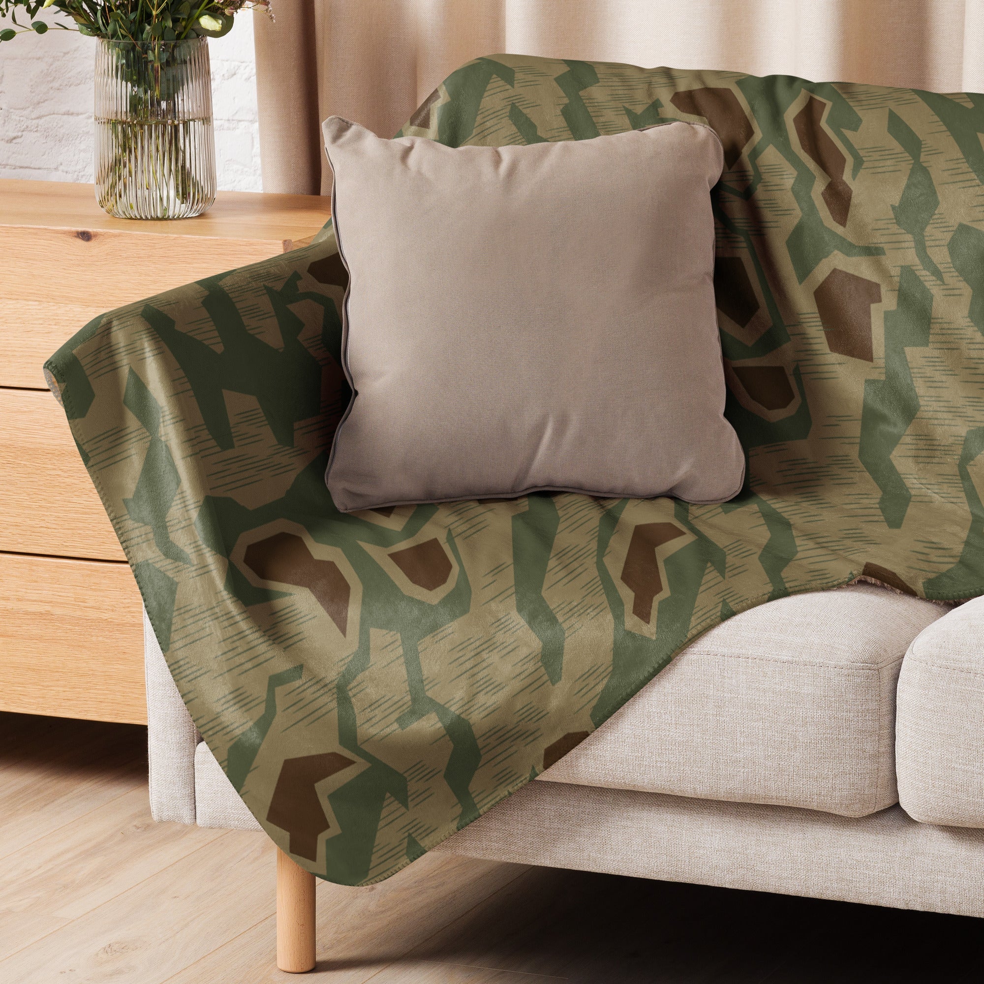 German Sumpfmuster 43 CAMO Sherpa Blanket - Image 7