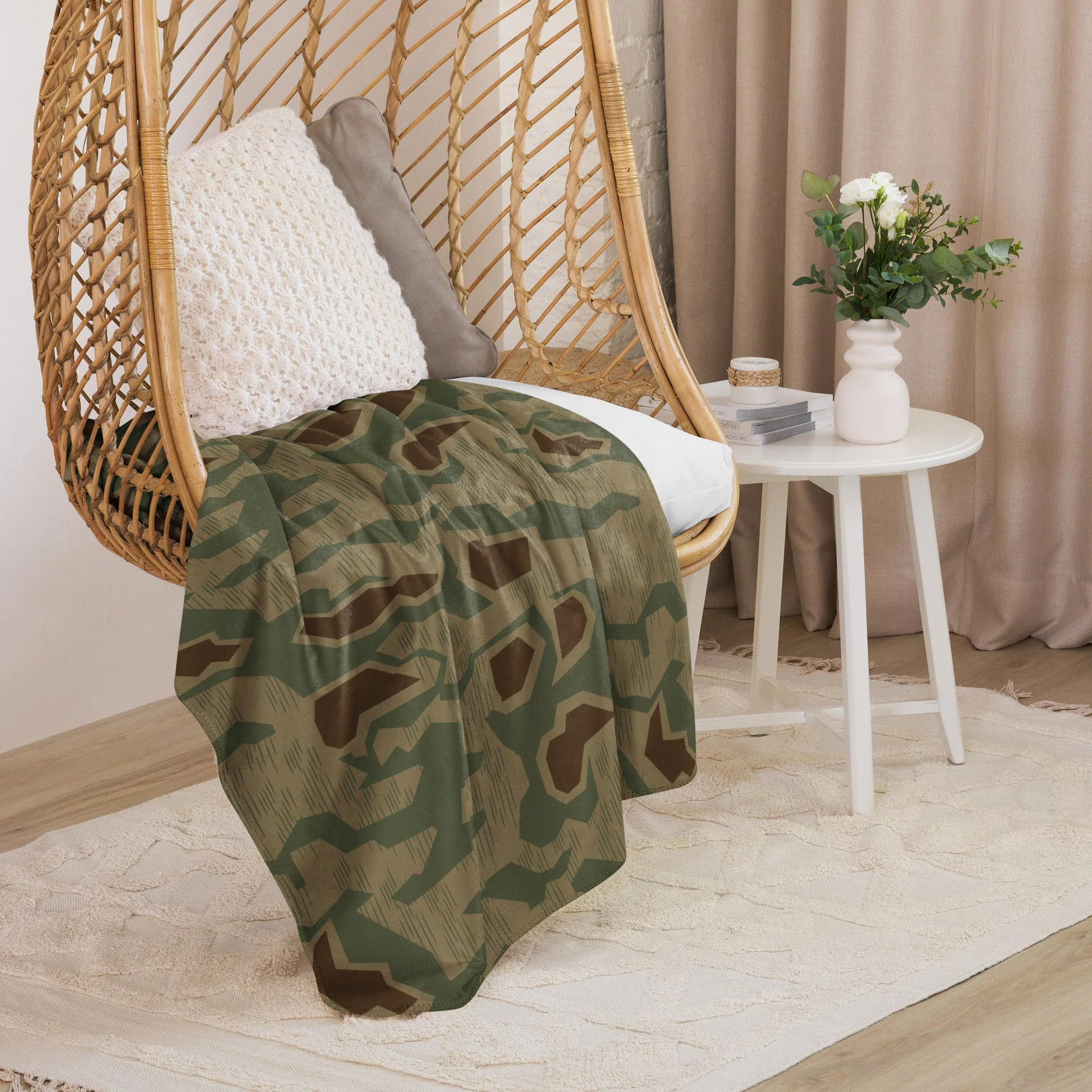 German Sumpfmuster 43 CAMO Sherpa Blanket - Image 8