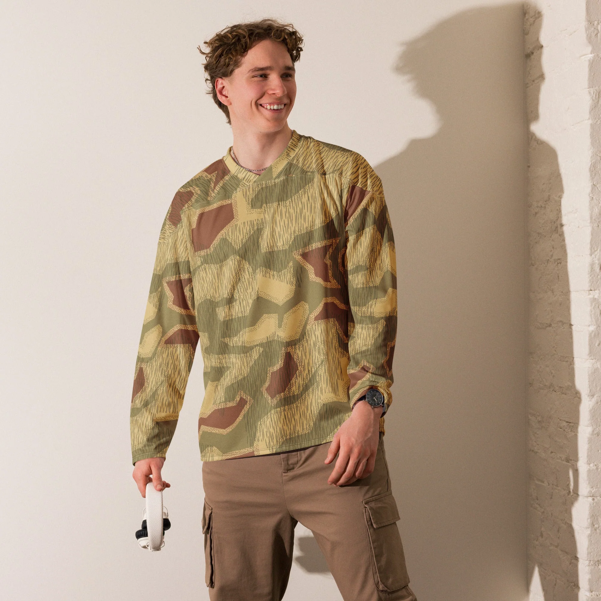 German Sumpfmuster 44 CAMO Unisex Hockey Fan Jersey - Image 2