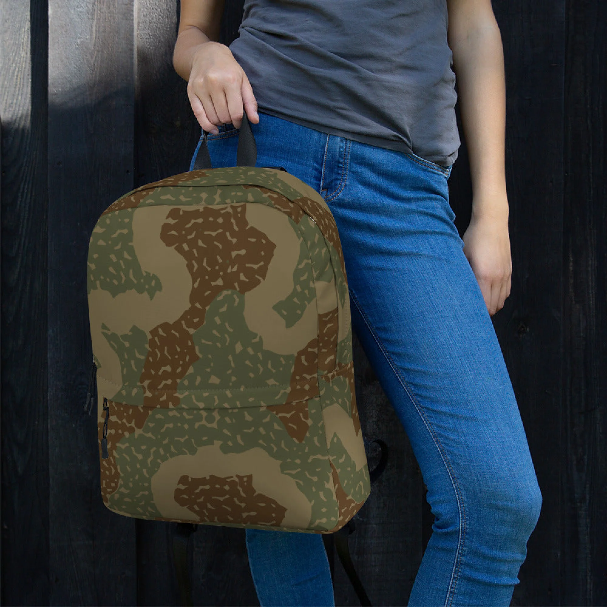 German Ambush Zimmerit Tank CAMO Backpack - Image 3