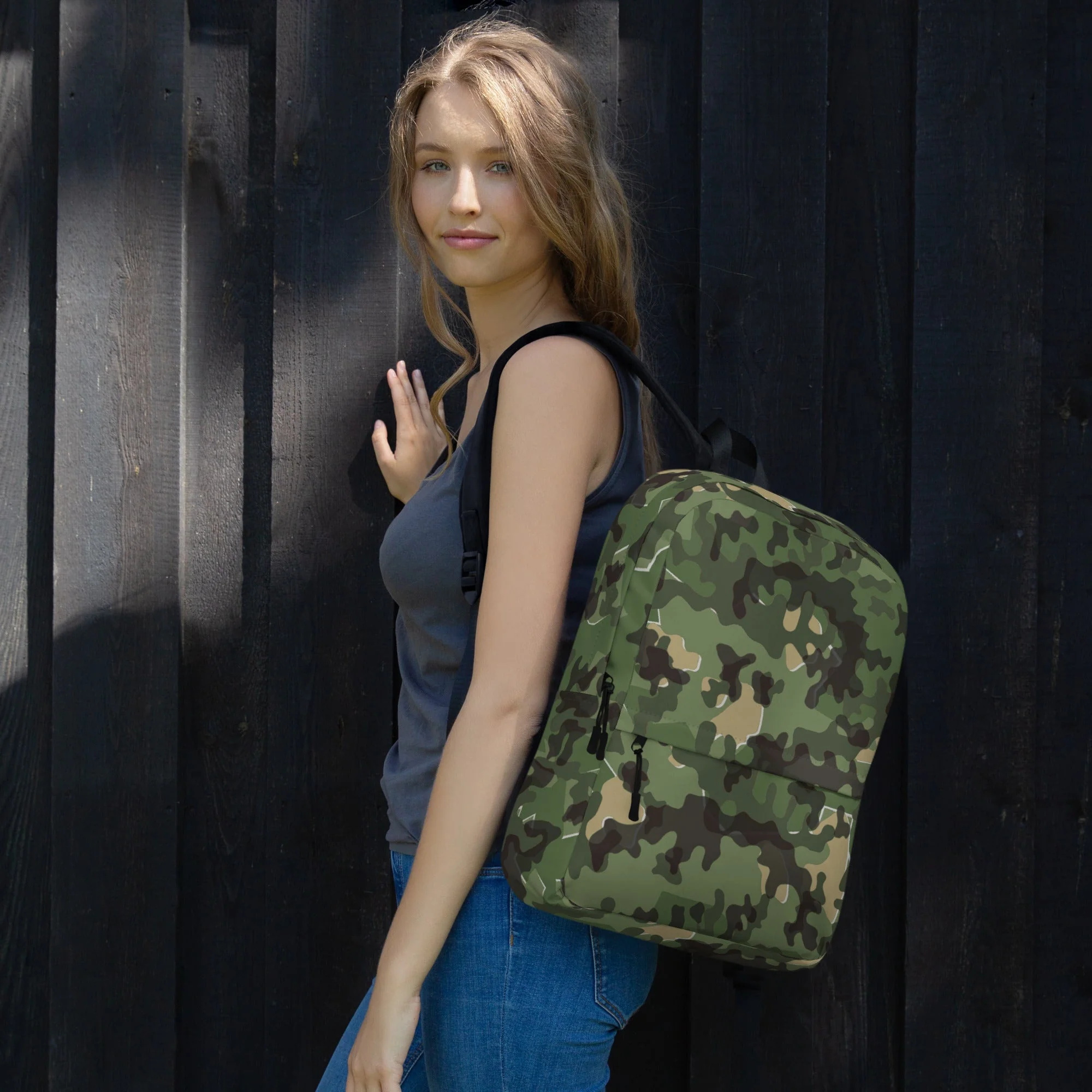 German Zelt-tarnmuster Summer CAMO Backpack - Image 2
