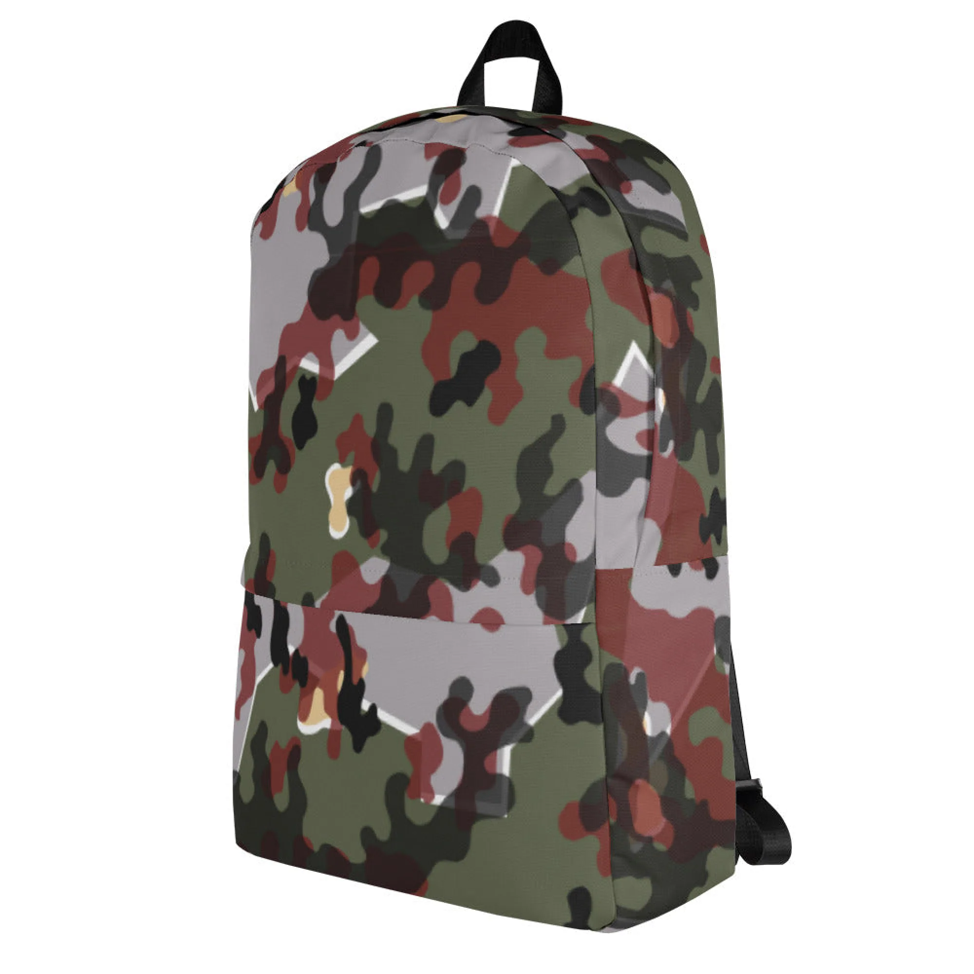 German Zelt-tarnmuster Winter CAMO Backpack - Image 6
