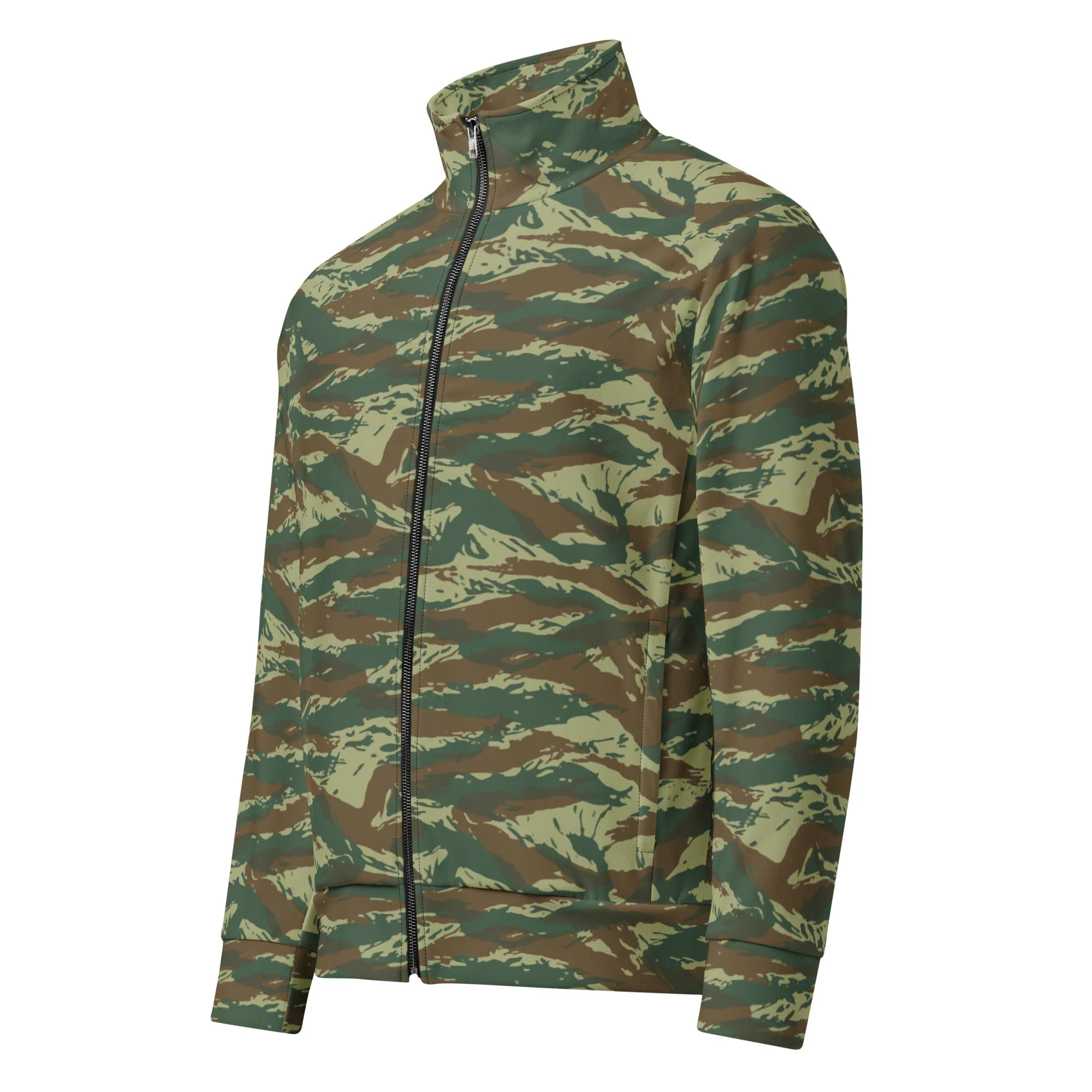 Greek Lizard CAMO Unisex Track Jacket - Image 2