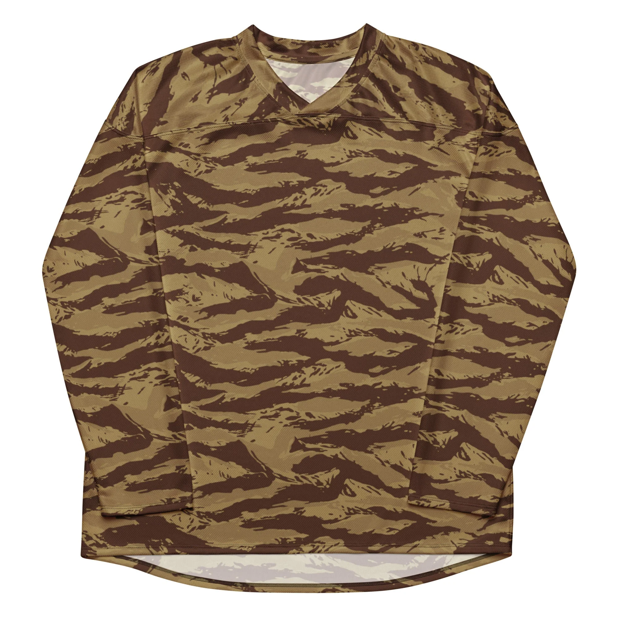 Greek Lizard Desert CAMO Unisex Hockey Fan Jersey - Image 7