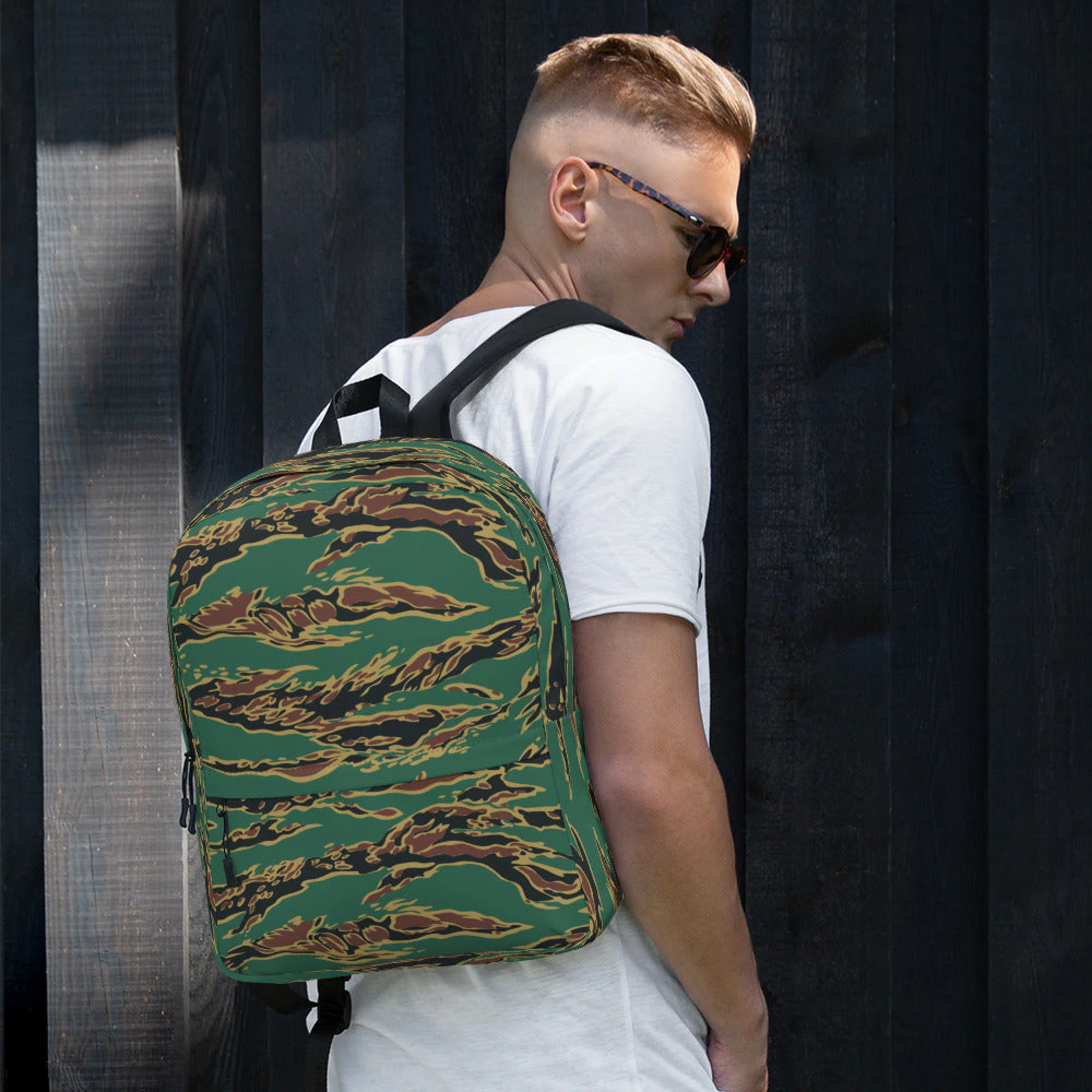 Guyanese Tiger Stripe CAMO Backpack