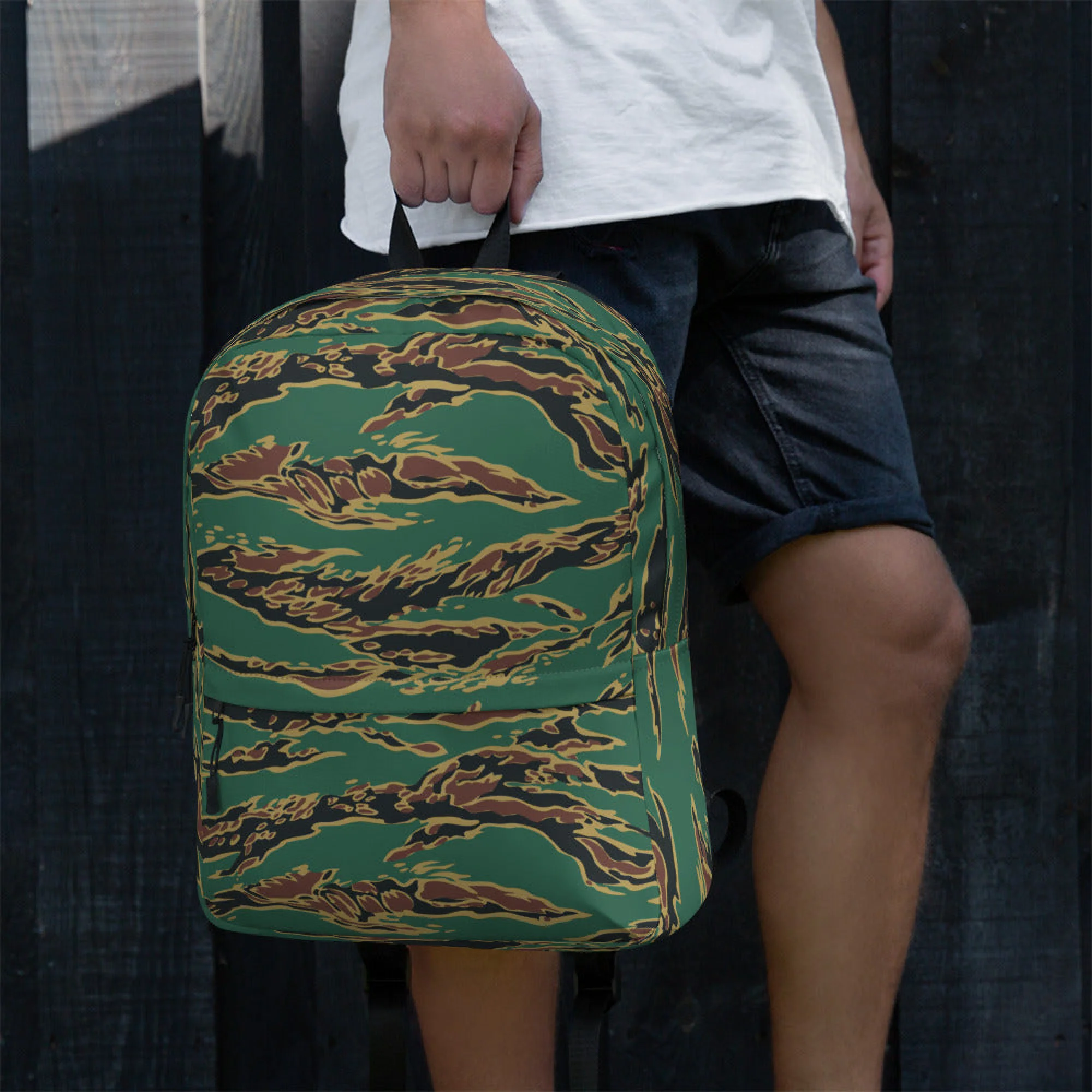 Guyanese Tiger Stripe CAMO Backpack - Image 14