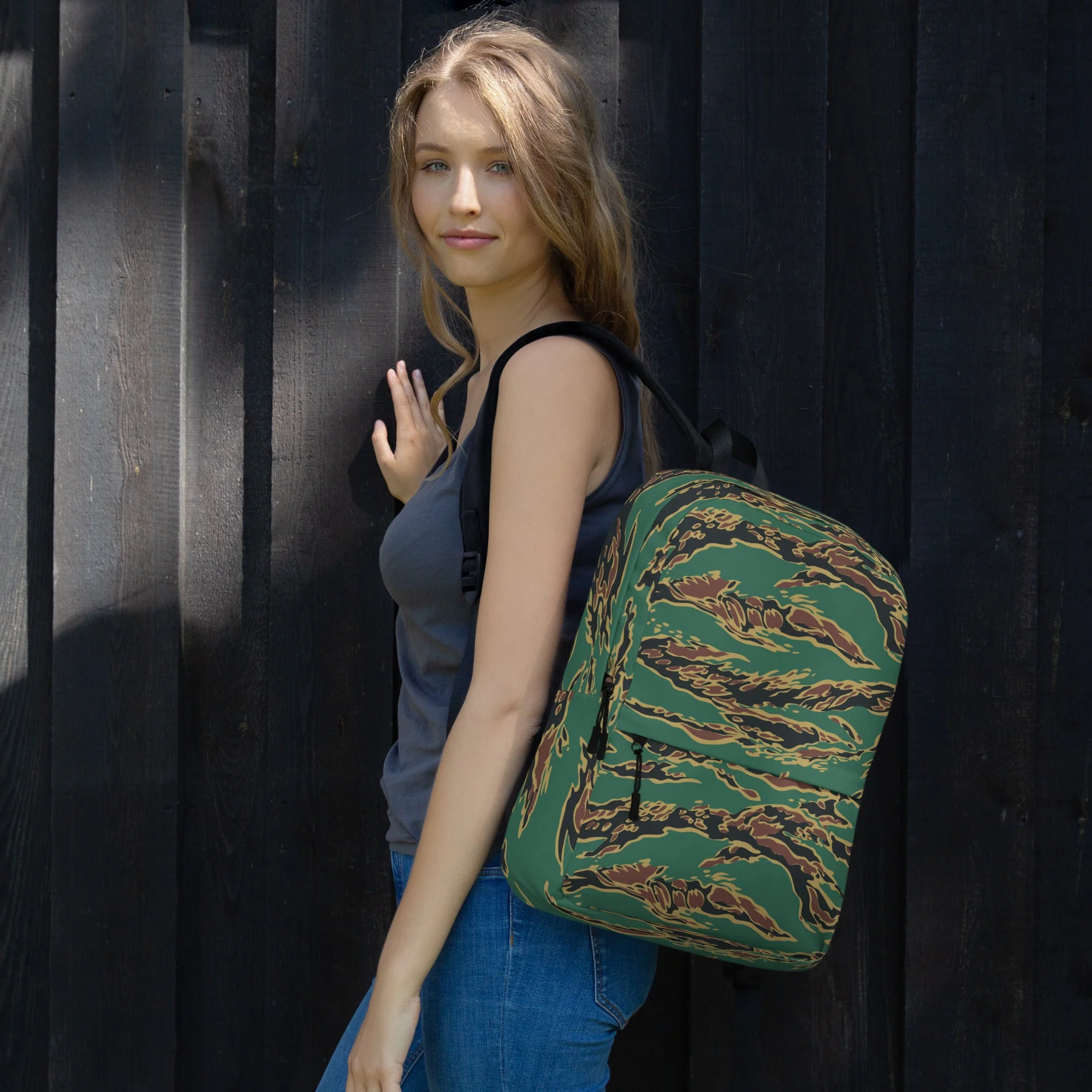 Guyanese Tiger Stripe CAMO Backpack - Image 2