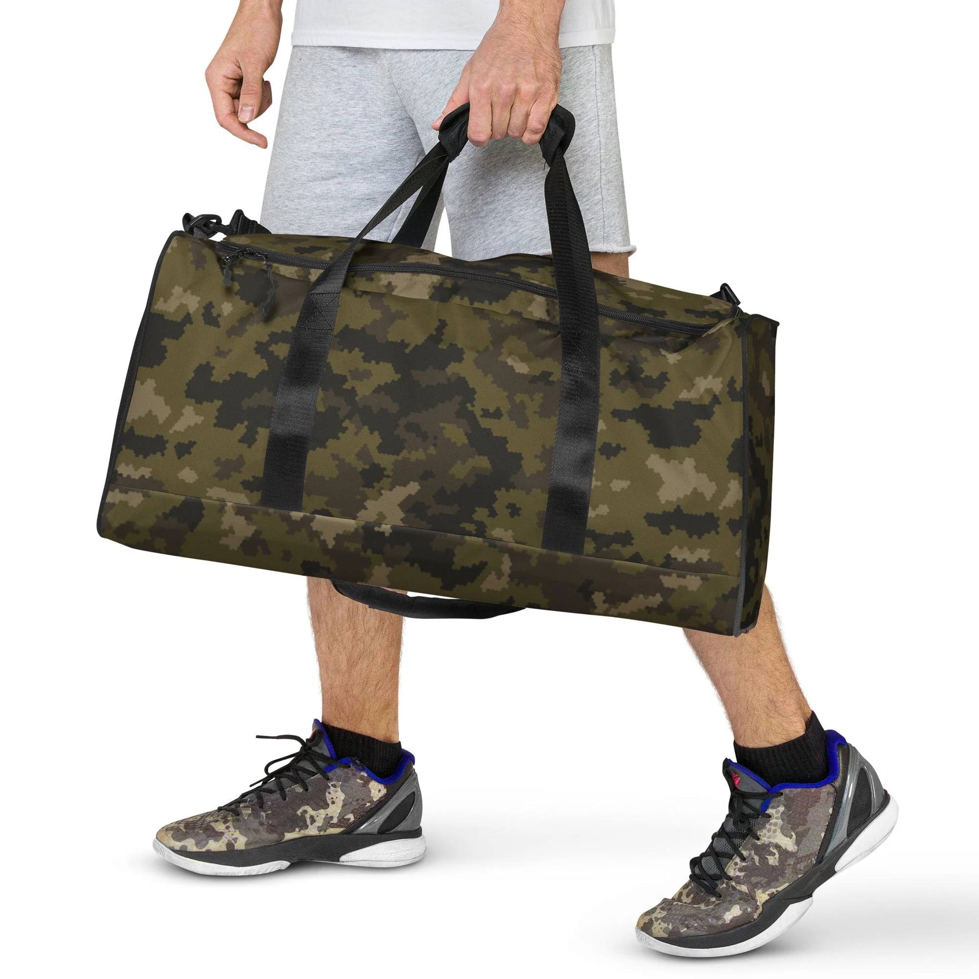 HexTarn Mountain CAMO Duffle Bag - Image 6