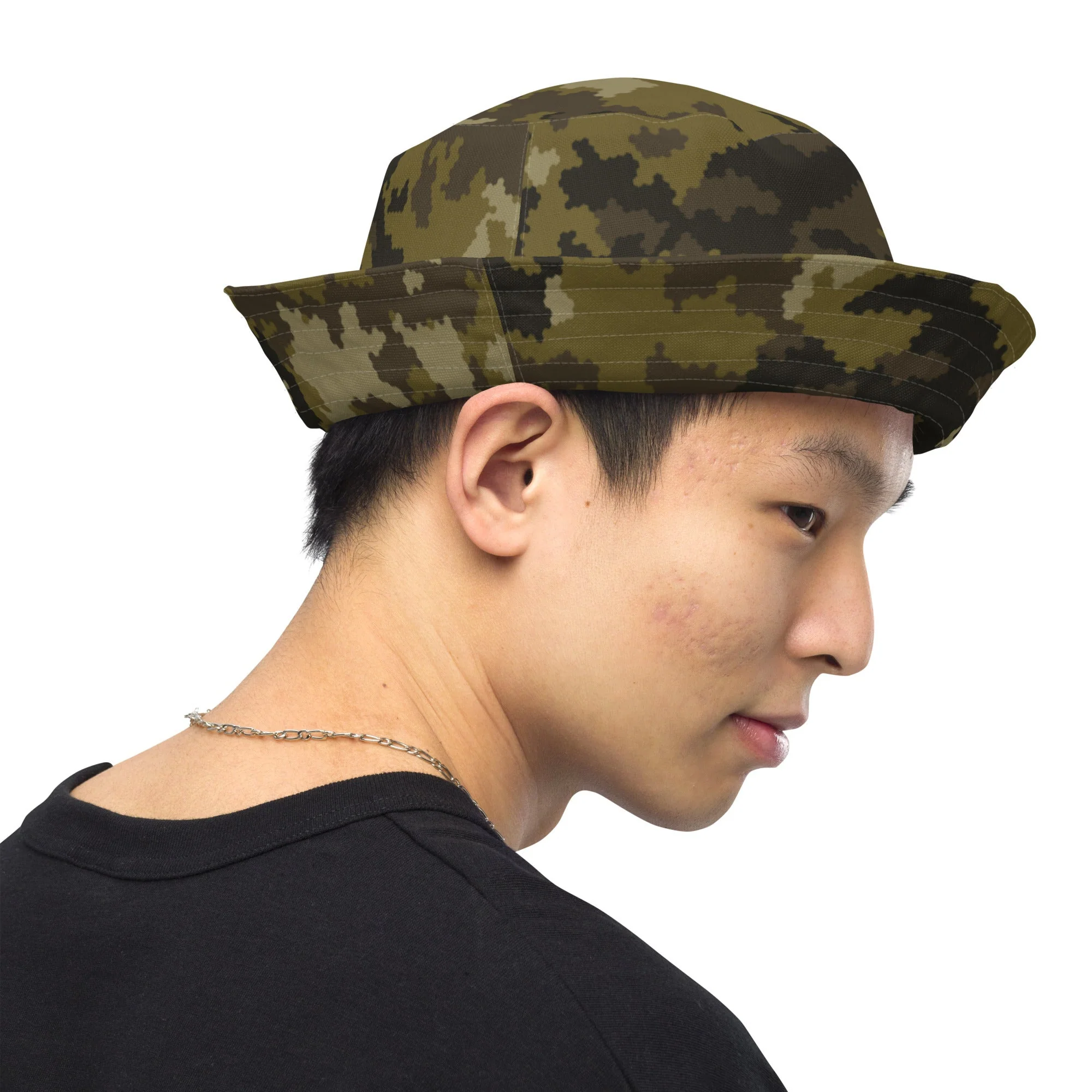 HexTarn Mountain CAMO Reversible Bucket Hat - Image 10