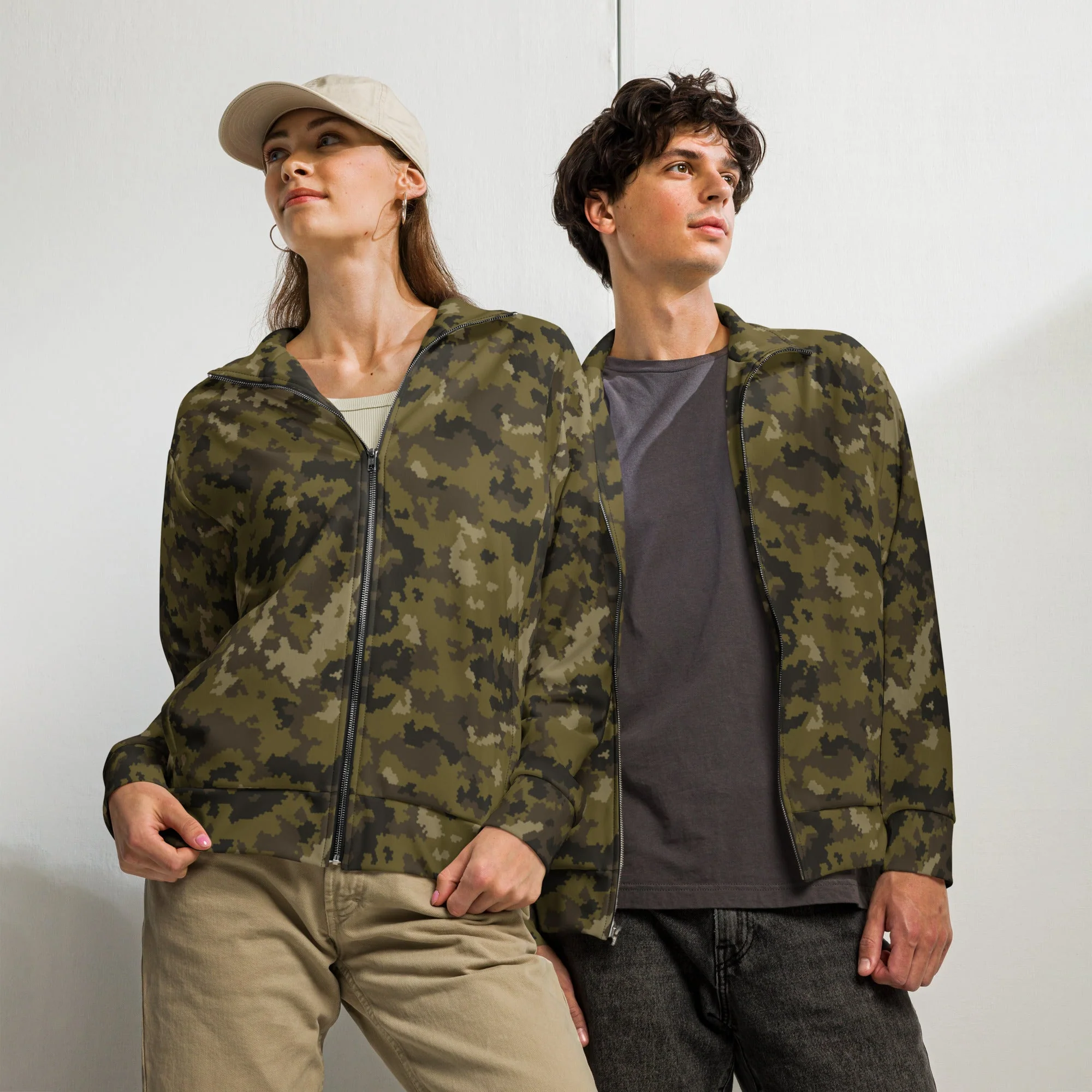 HexTarn Mountain CAMO Unisex Track Jacket