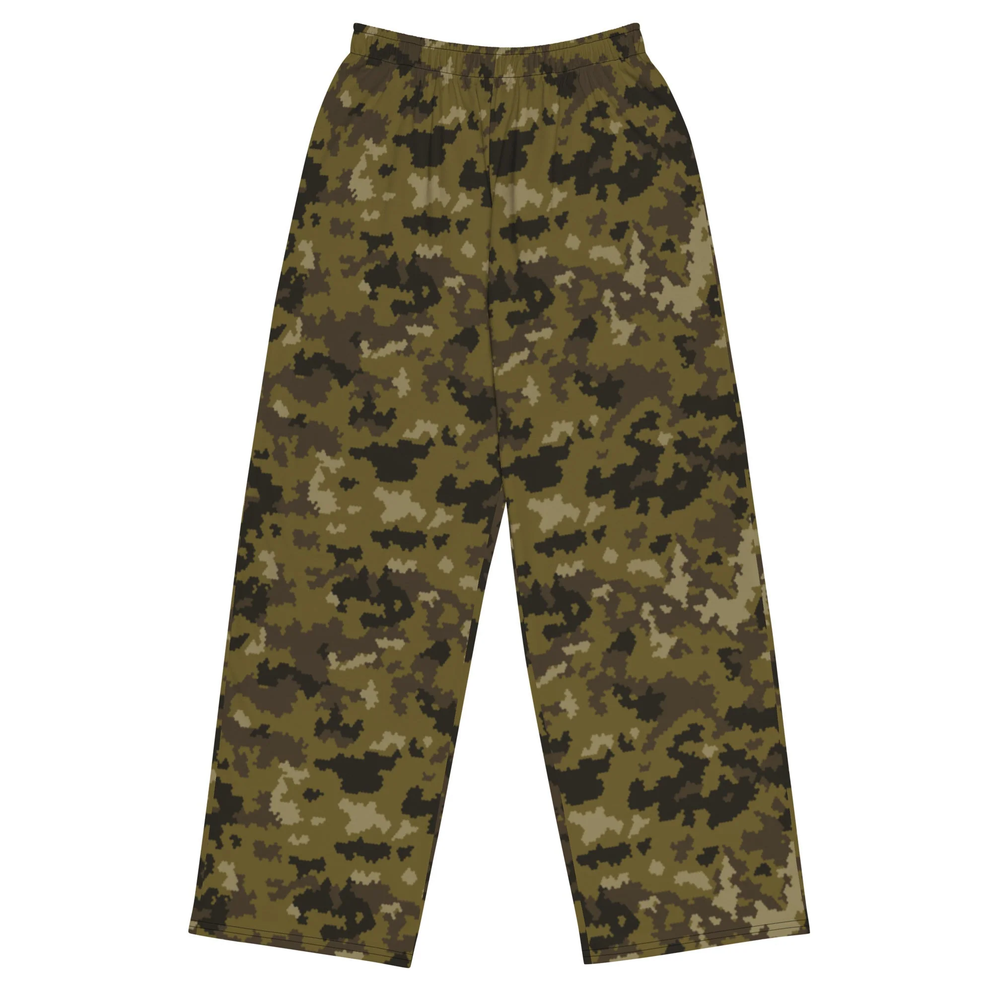 HexTarn Mountain CAMO Unisex Wide-Leg Leisure Pants