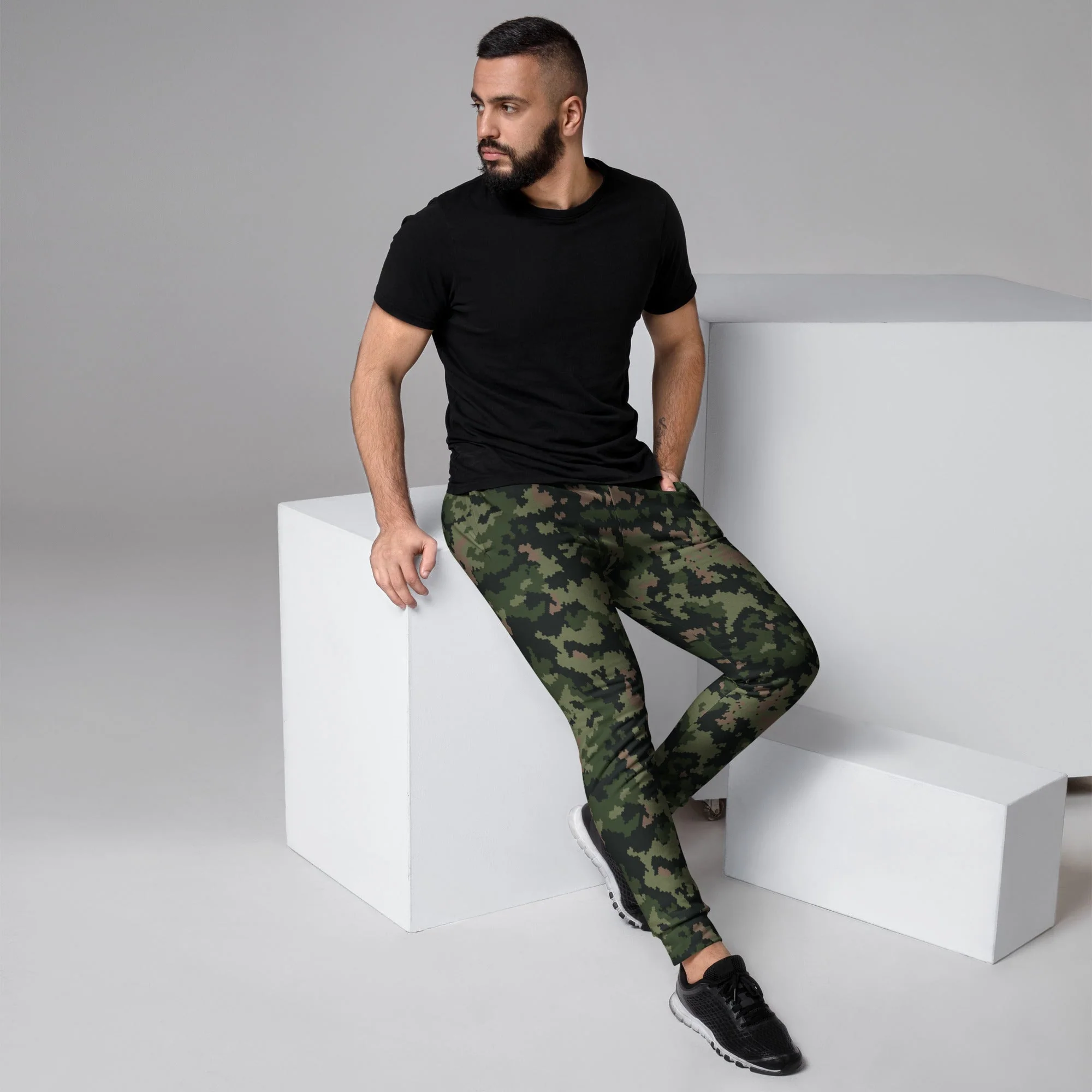 HexTarn Tropical CAMO Mens Joggers