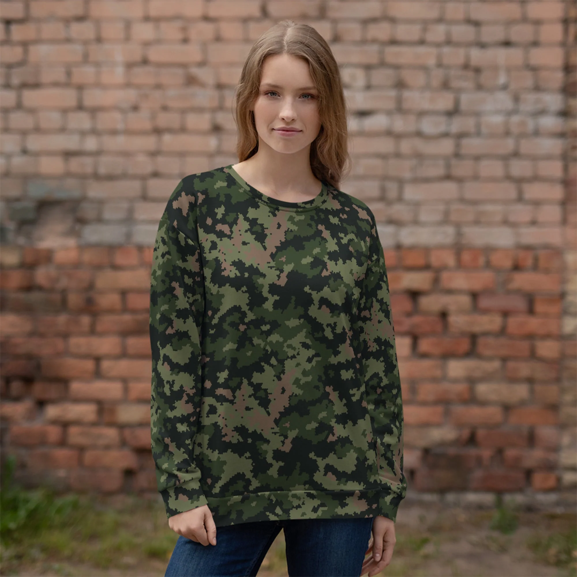 HexTarn Tropical CAMO Unisex Sweatshirt - Image 2