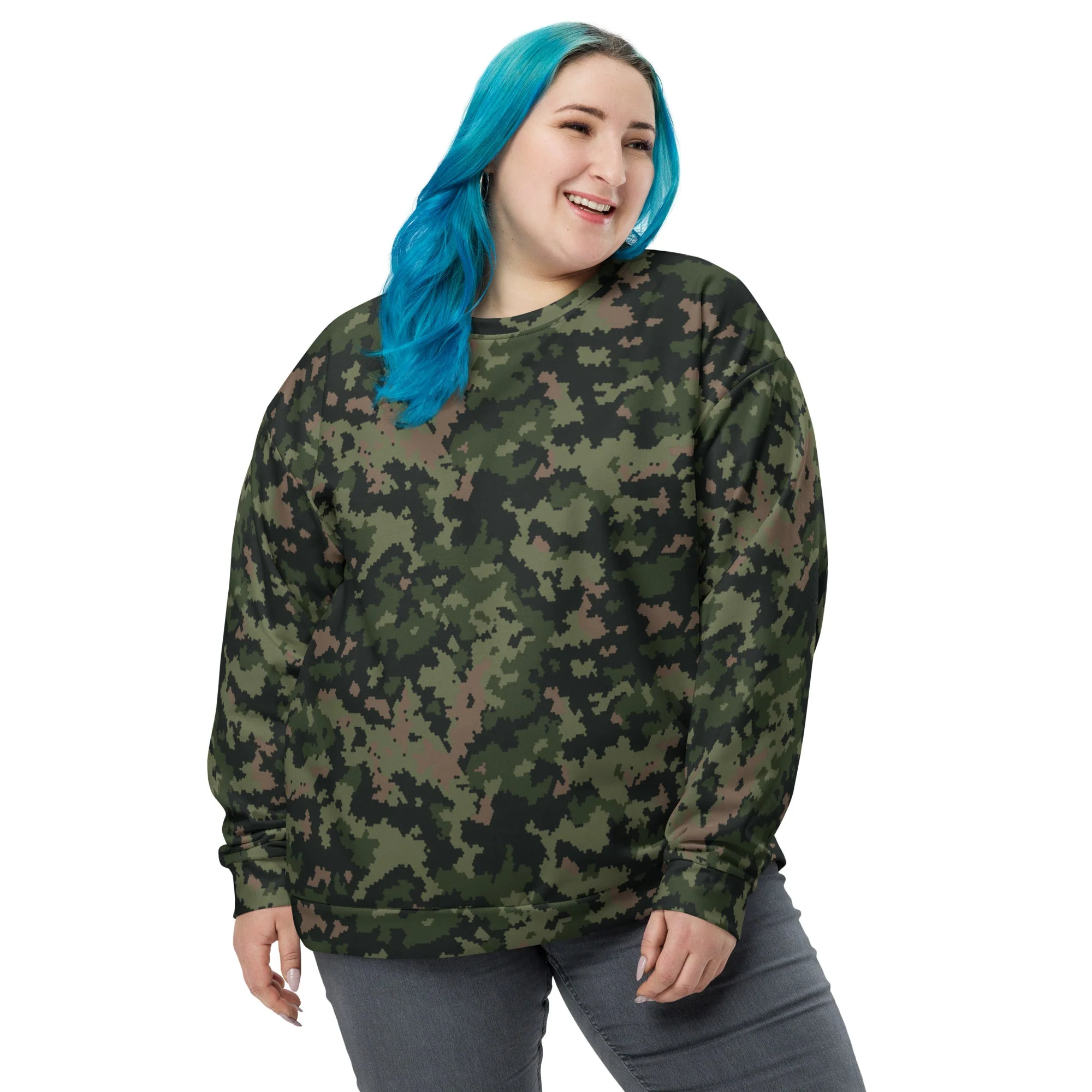 HexTarn Tropical CAMO Unisex Sweatshirt - Image 5