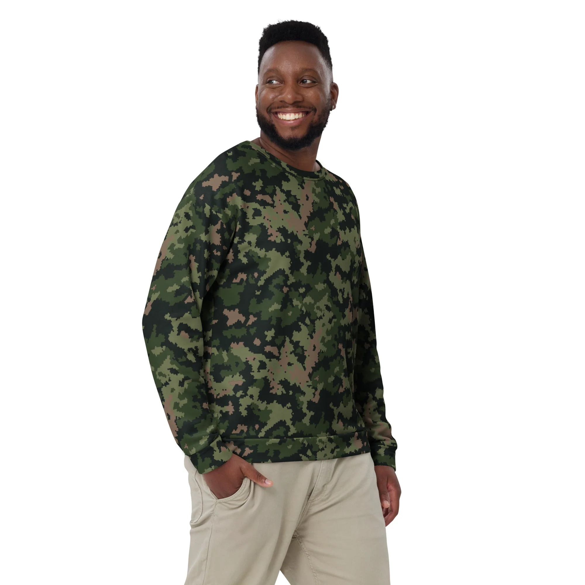 HexTarn Tropical CAMO Unisex Sweatshirt - Image 7