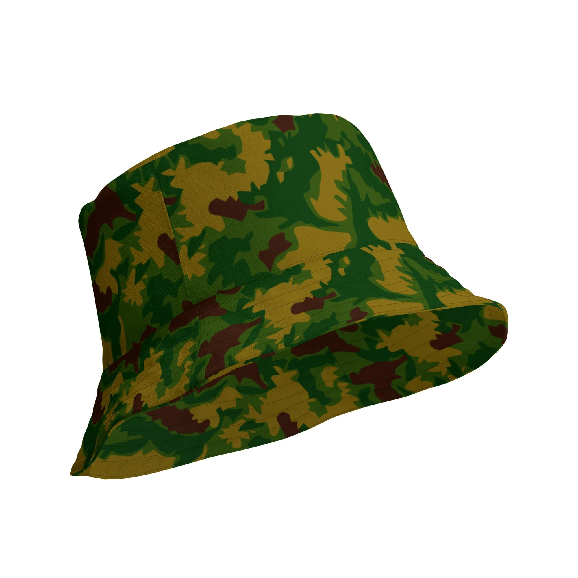 Hungarian Leaf CAMO Reversible Bucket Hat - Image 7