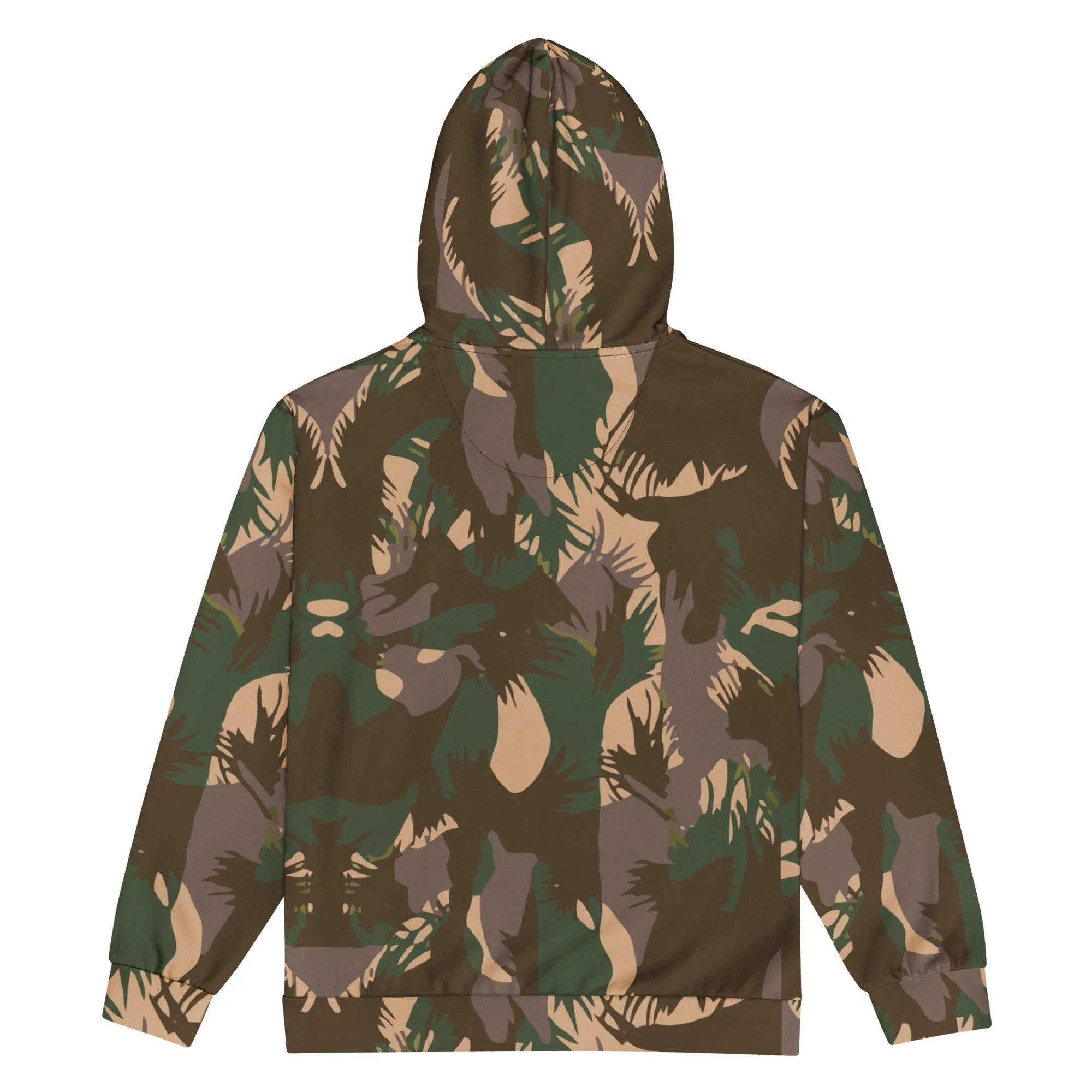 Indian DPM Palm Frond CAMO Unisex Zip Hoodie - Image 10