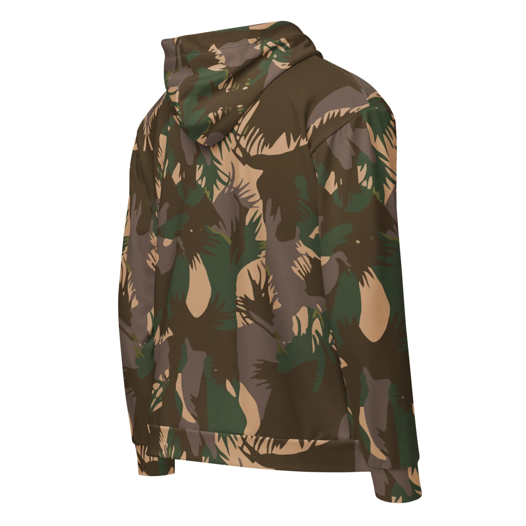 Indian DPM Palm Frond CAMO Unisex Zip Hoodie - Image 13