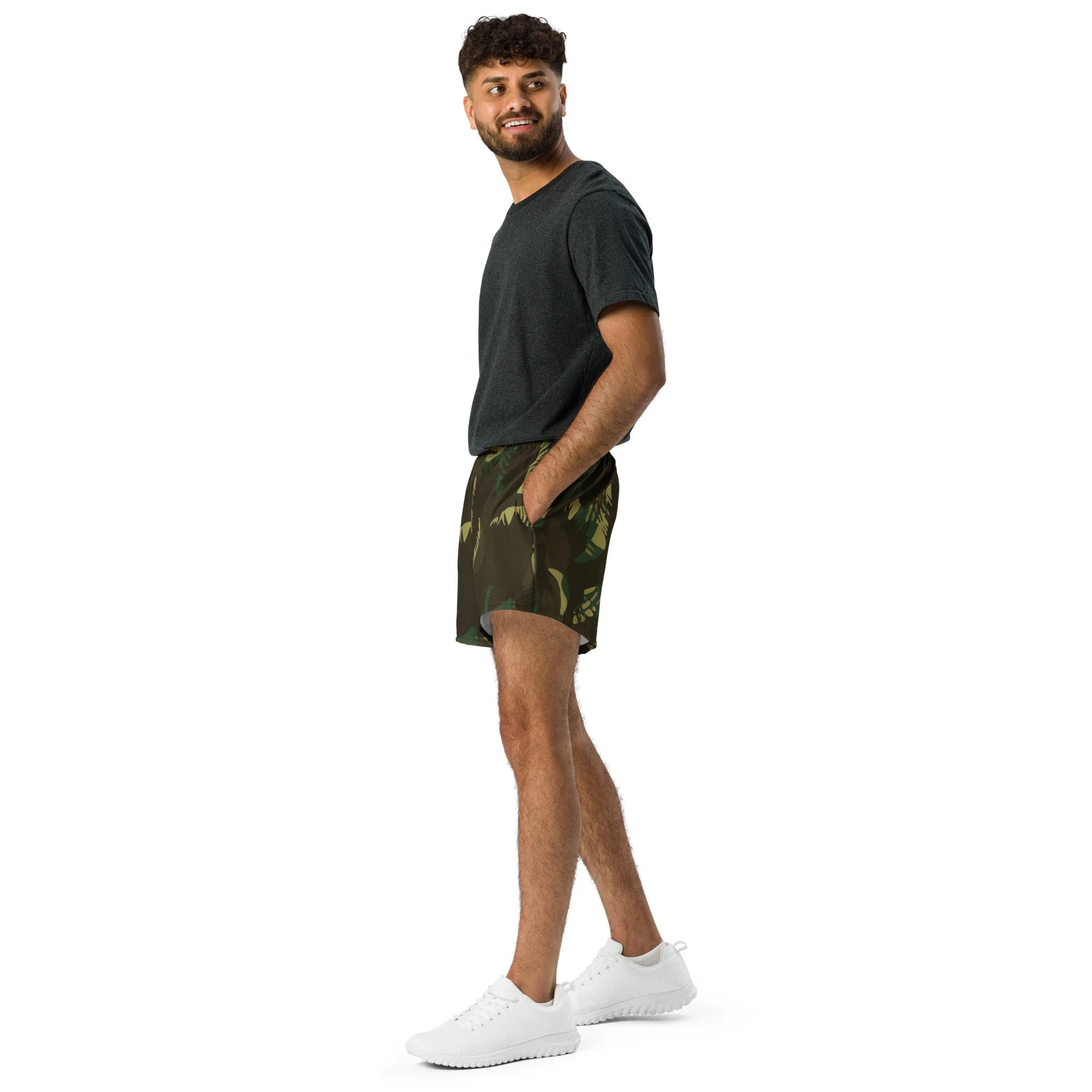 Indian DPM Leaf CAMO Unisex Athletic Shorts - Image 7