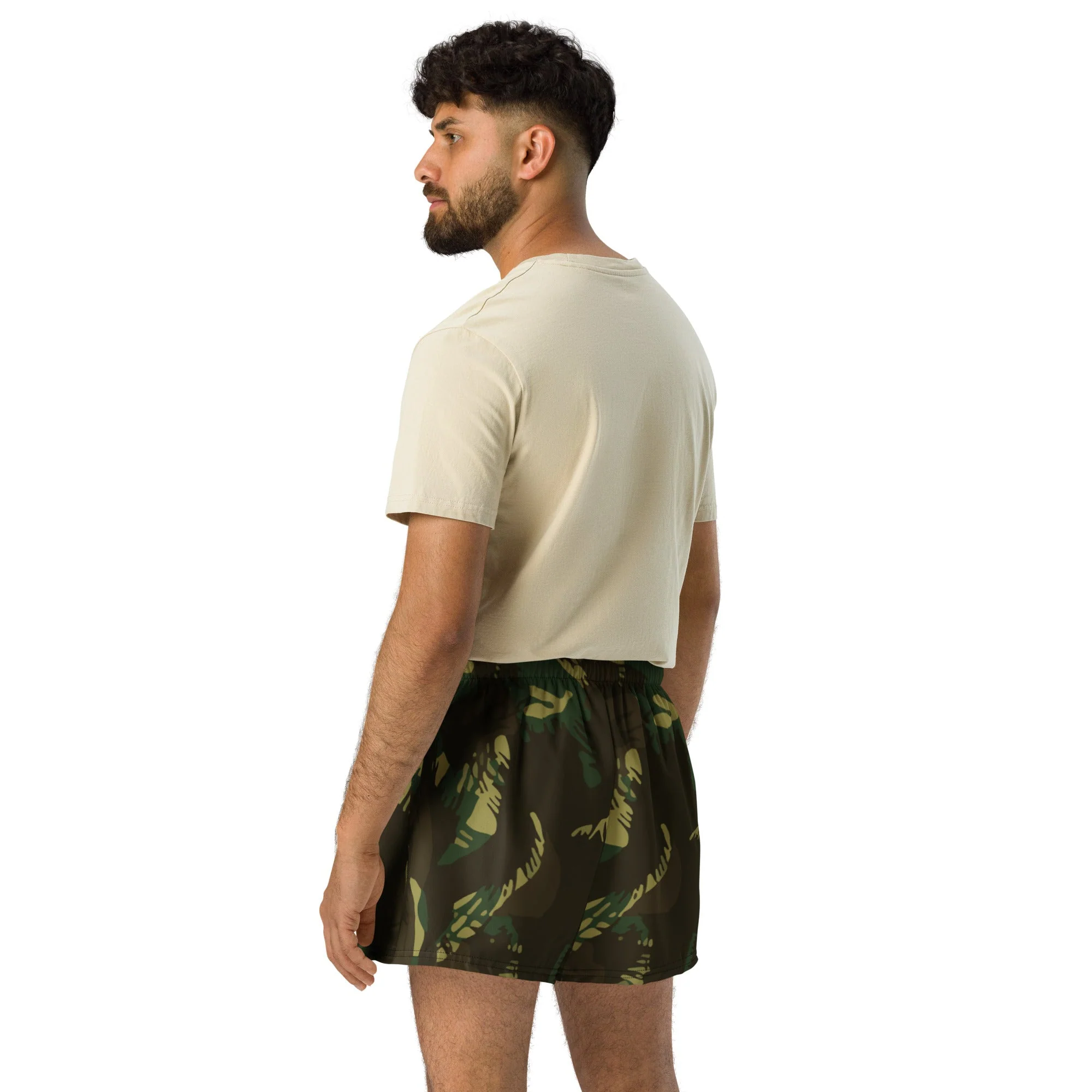 Indian DPM Leaf CAMO Unisex Athletic Shorts - Image 8