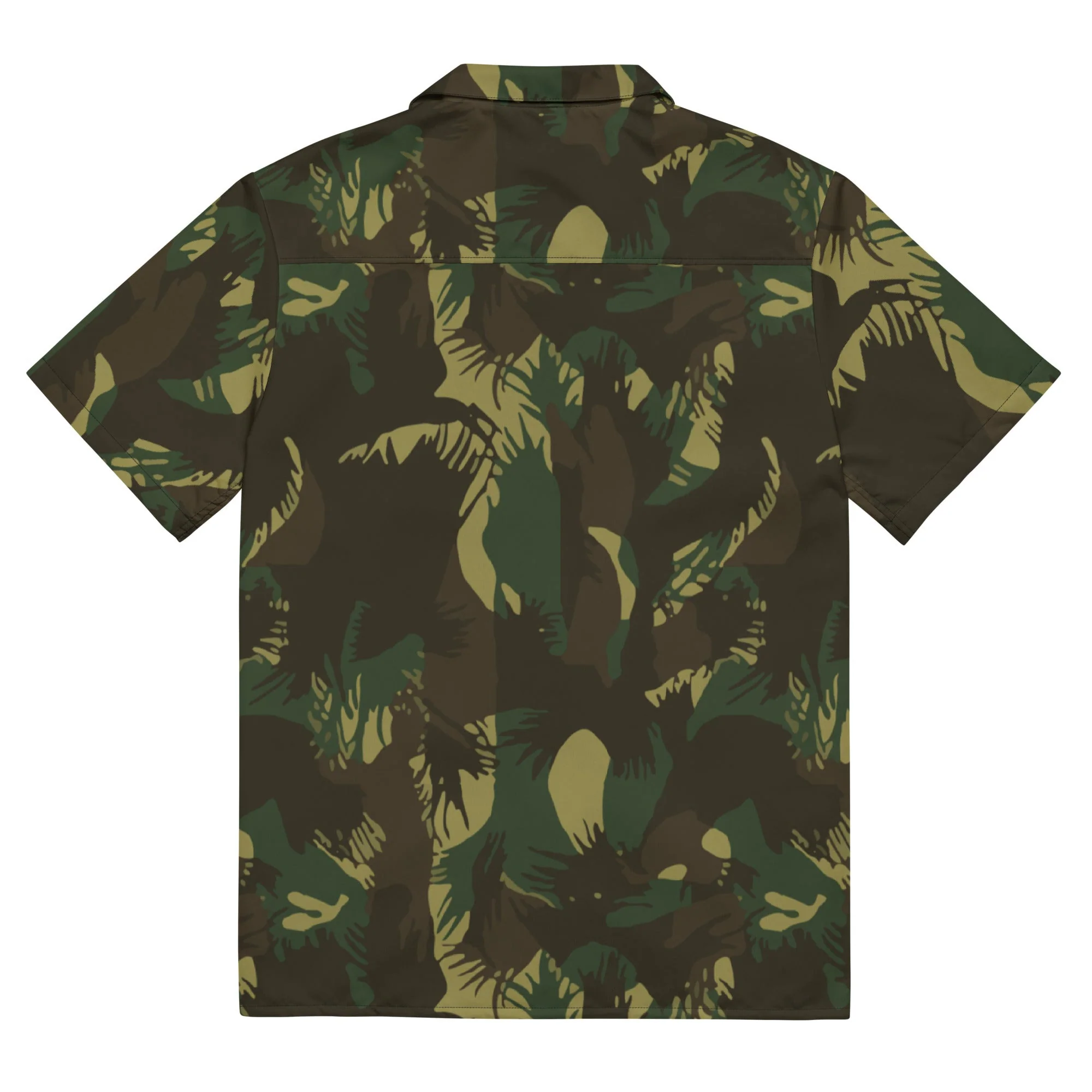 Indian DPM Leaf CAMO Unisex Short-Sleeve Button Shirt - Image 16