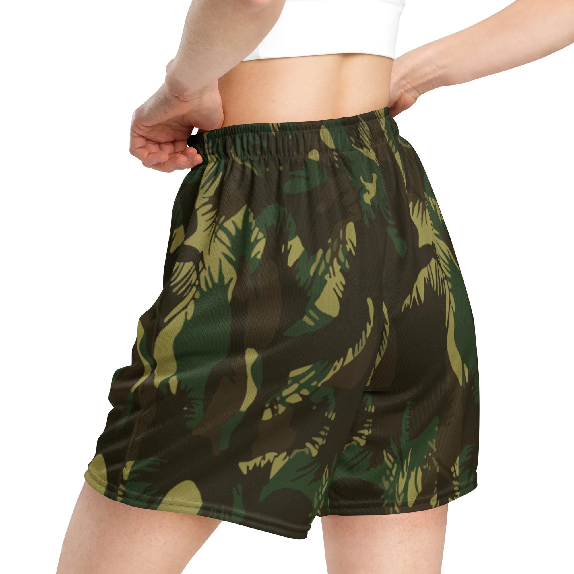 Indian DPM Leaf CAMO Unisex Mesh Shorts - Image 6