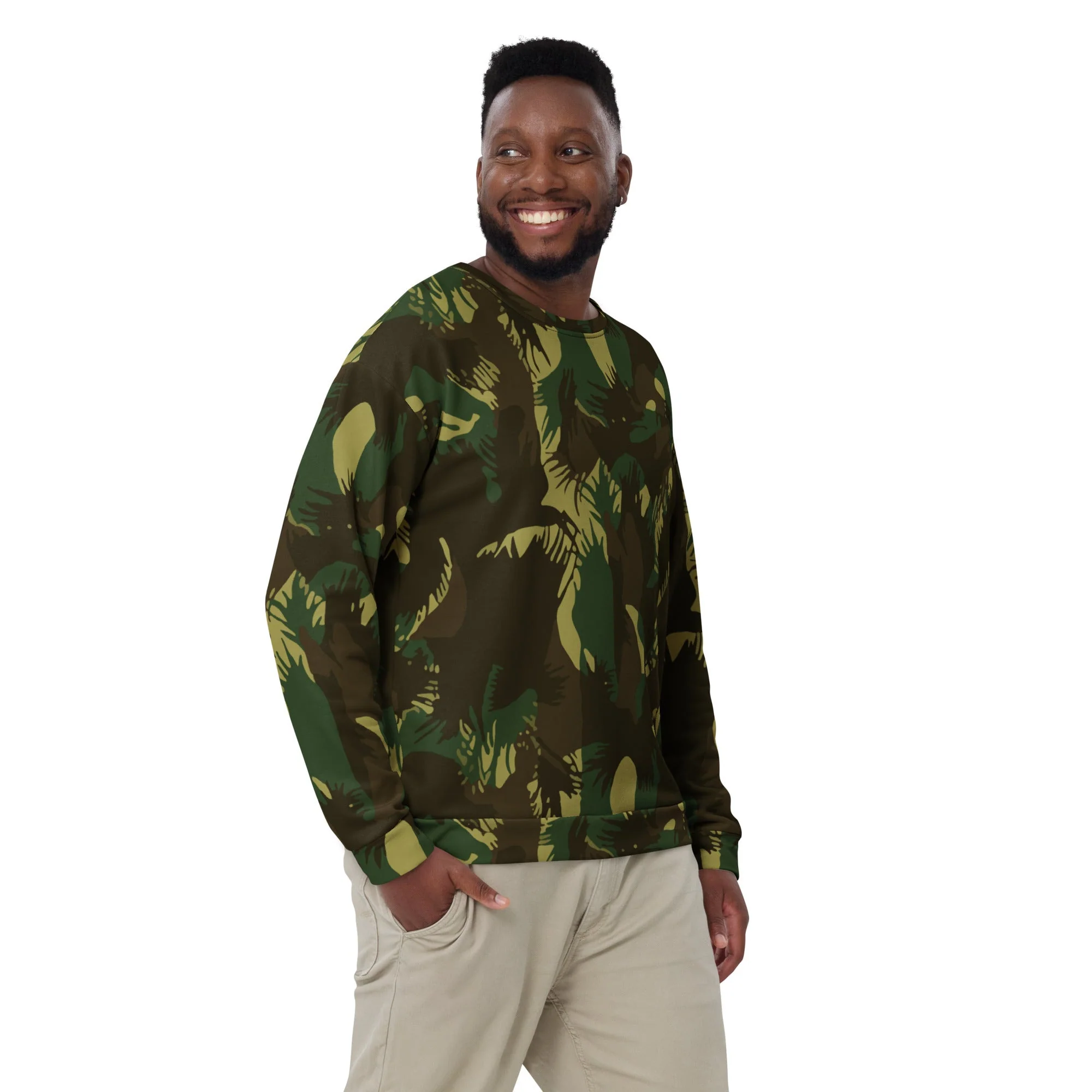 Indian DPM Leaf CAMO Unisex Sweatshirt - Image 5