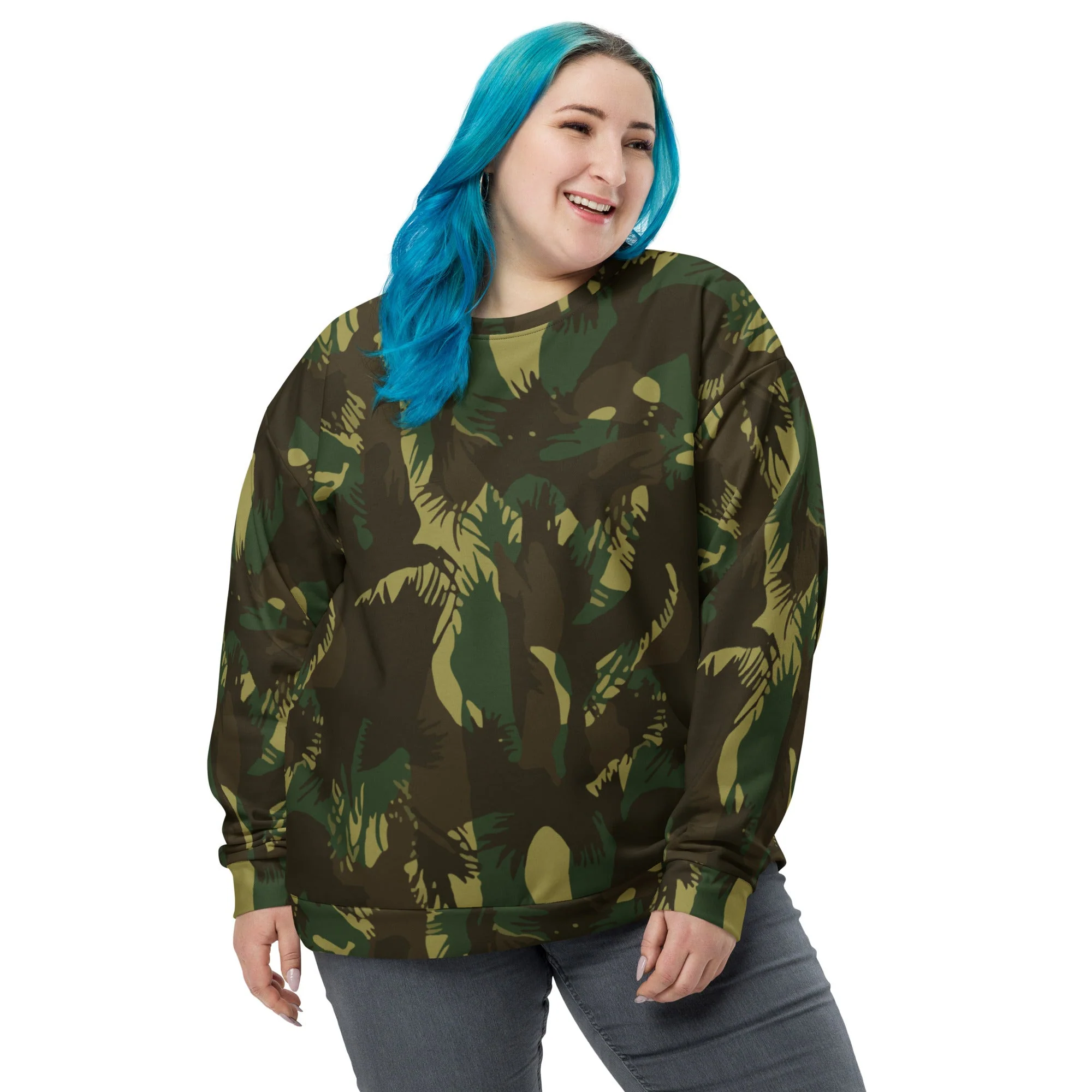 Indian DPM Leaf CAMO Unisex Sweatshirt - Image 7