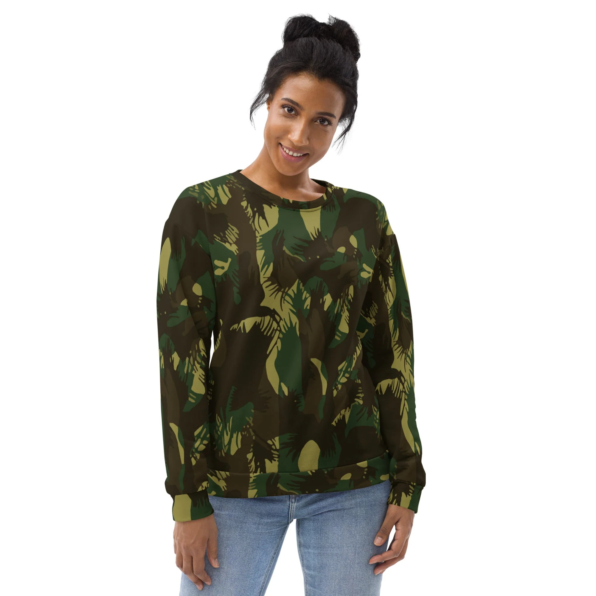 Indian DPM Leaf CAMO Unisex Sweatshirt - Image 8