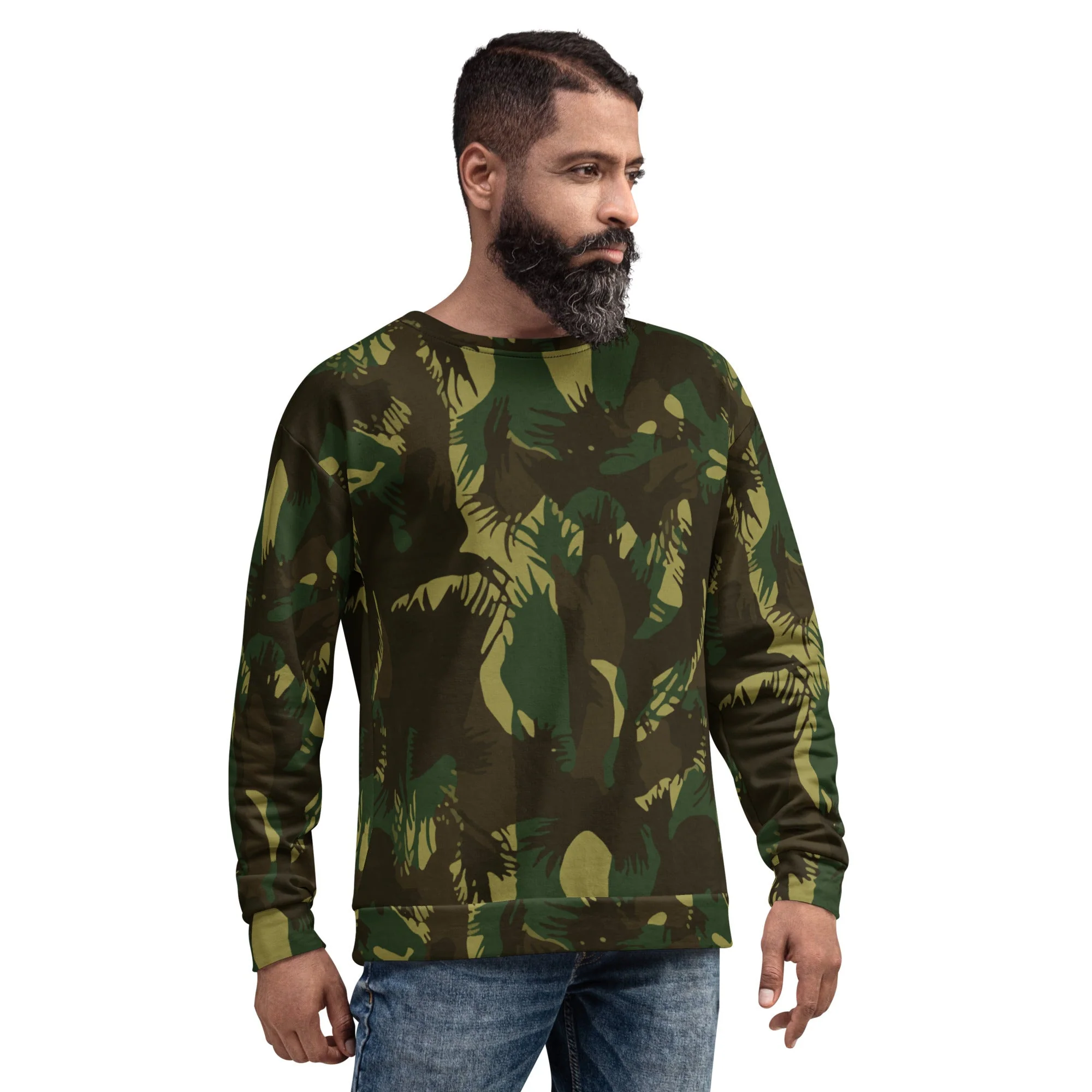 Indian DPM Leaf CAMO Unisex Sweatshirt - Image 9