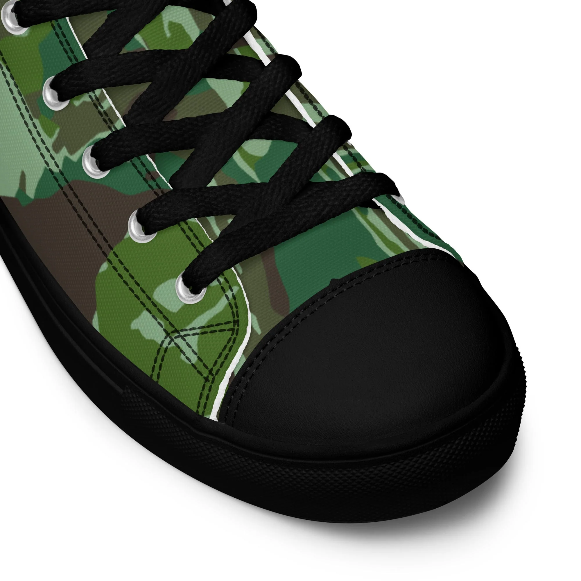 Indonesian KOPASGAT 1969 CAMO Mens High-Top Canvas Shoes - Image 4
